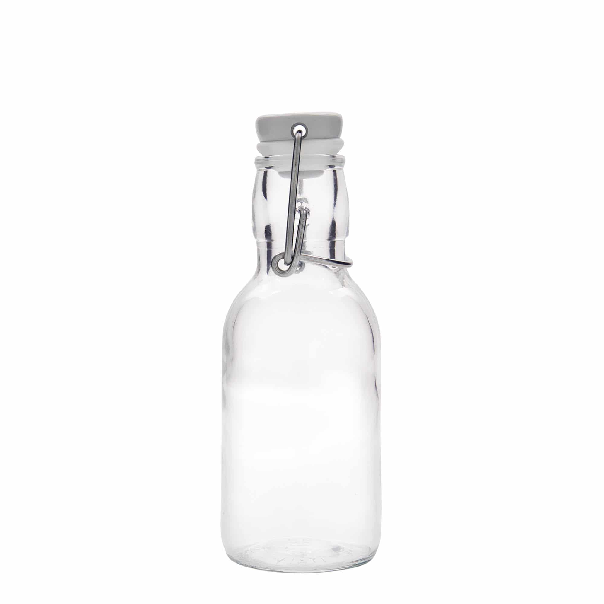 250 ml-es üvegpalack 'Emilia', szájnyílás: csatos zár