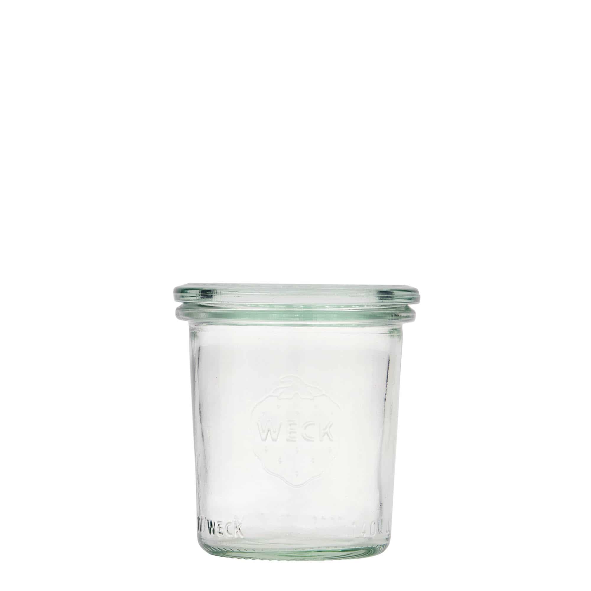 140 ml-es WECK befőttesüveg, szájnyílás: Kerek perem 140 ml-es WECK befőttesüveg, szájnyílás: Kerek perem