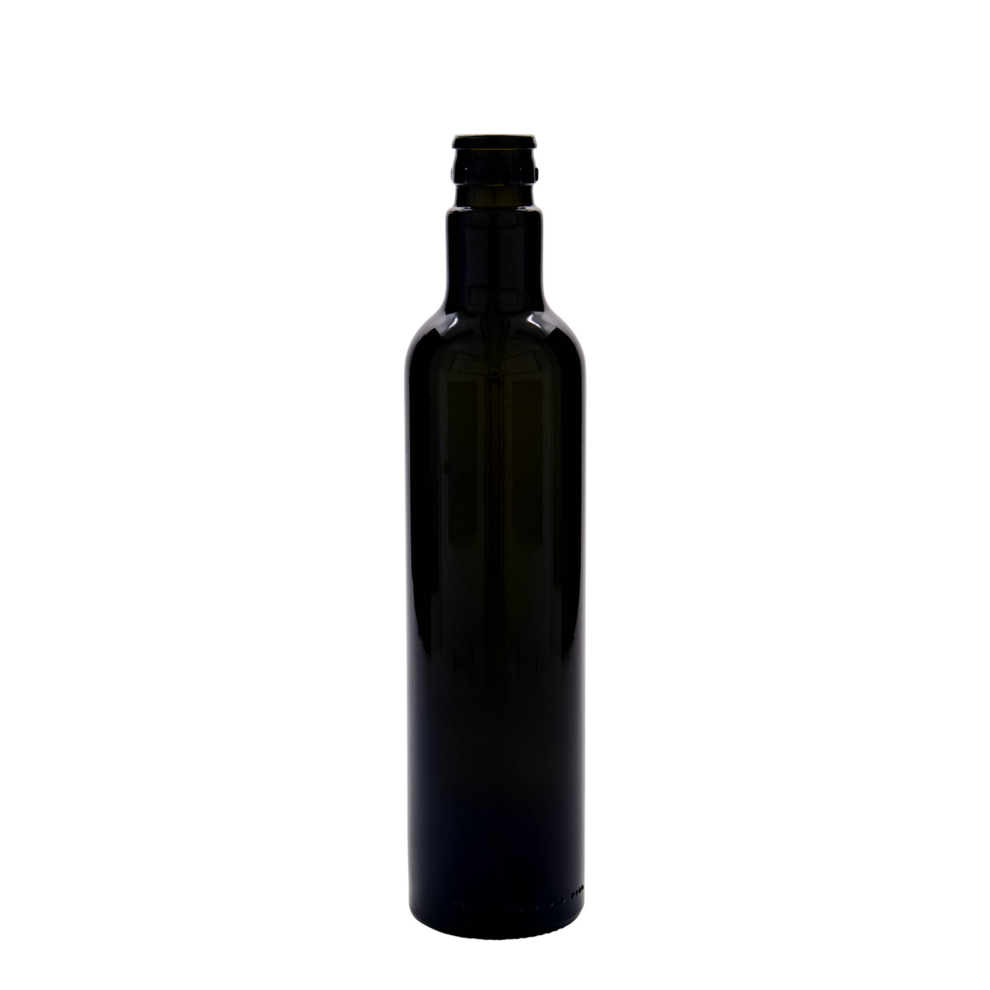 500 ml ecet-/olajüveg 'Willy New', üveg, antikzöld, nyílás: DOP 500 ml ecet-/olajüveg 'Willy New', üveg, antikzöld, nyílás: DOP