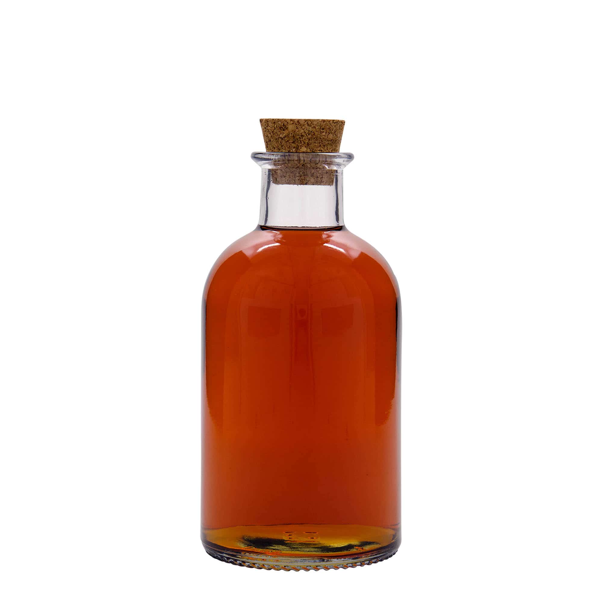 500 ml-es patikai üvegpalack 'Italia', szájnyílás: parafadugó