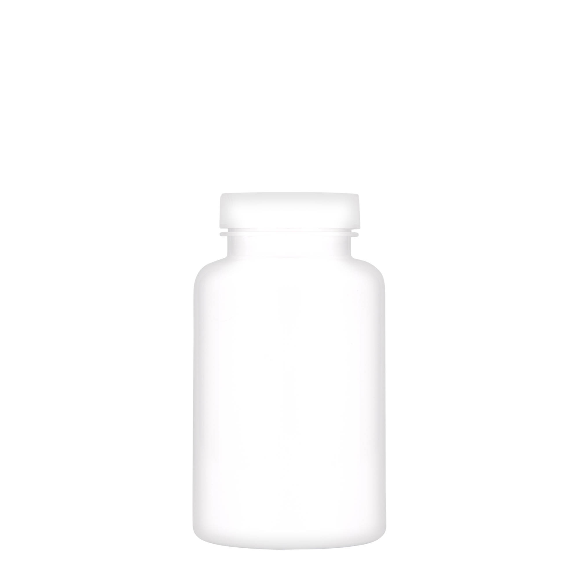 250 ml-es PET-flakon, műanyag, fehér, szájnyílás: 45/400