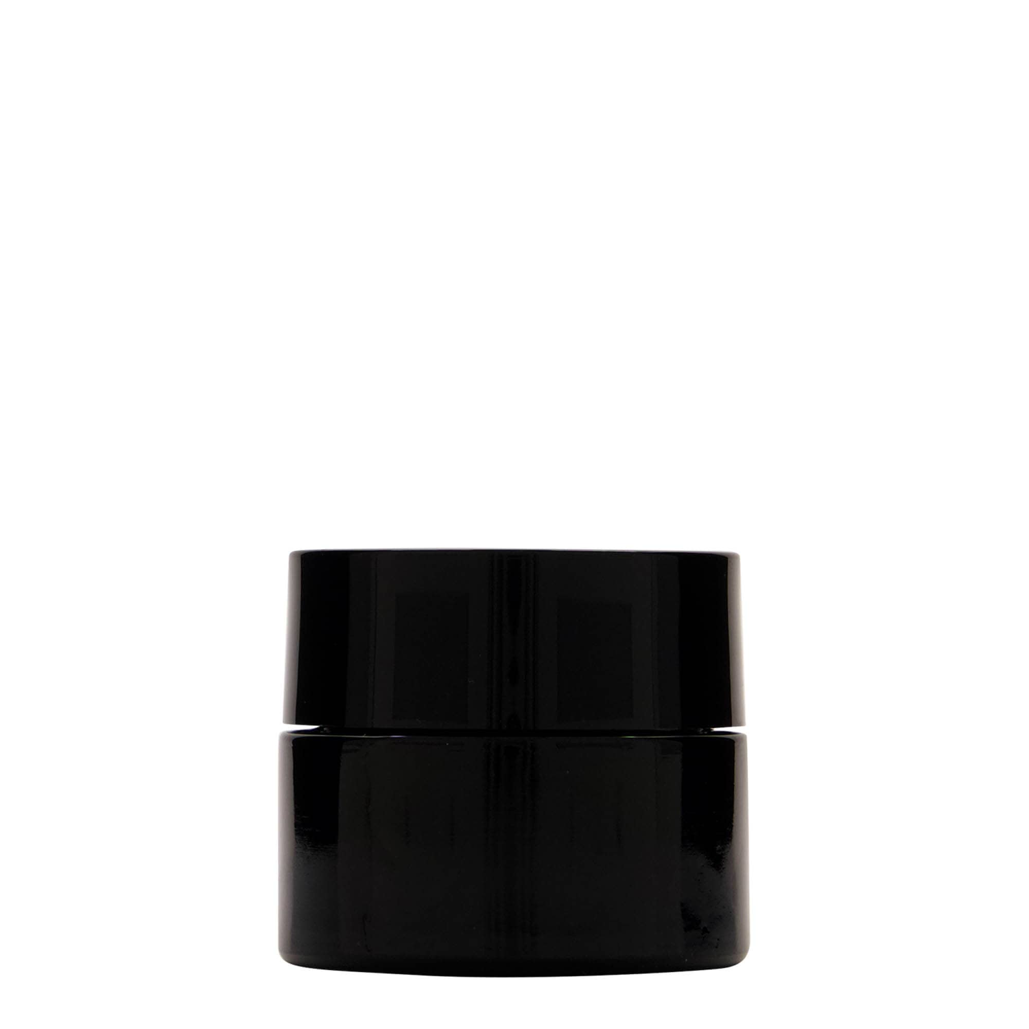 50 ml újrahasznosított tégely 'Floria', üveg, antikzöld, nyakméret: 58/400