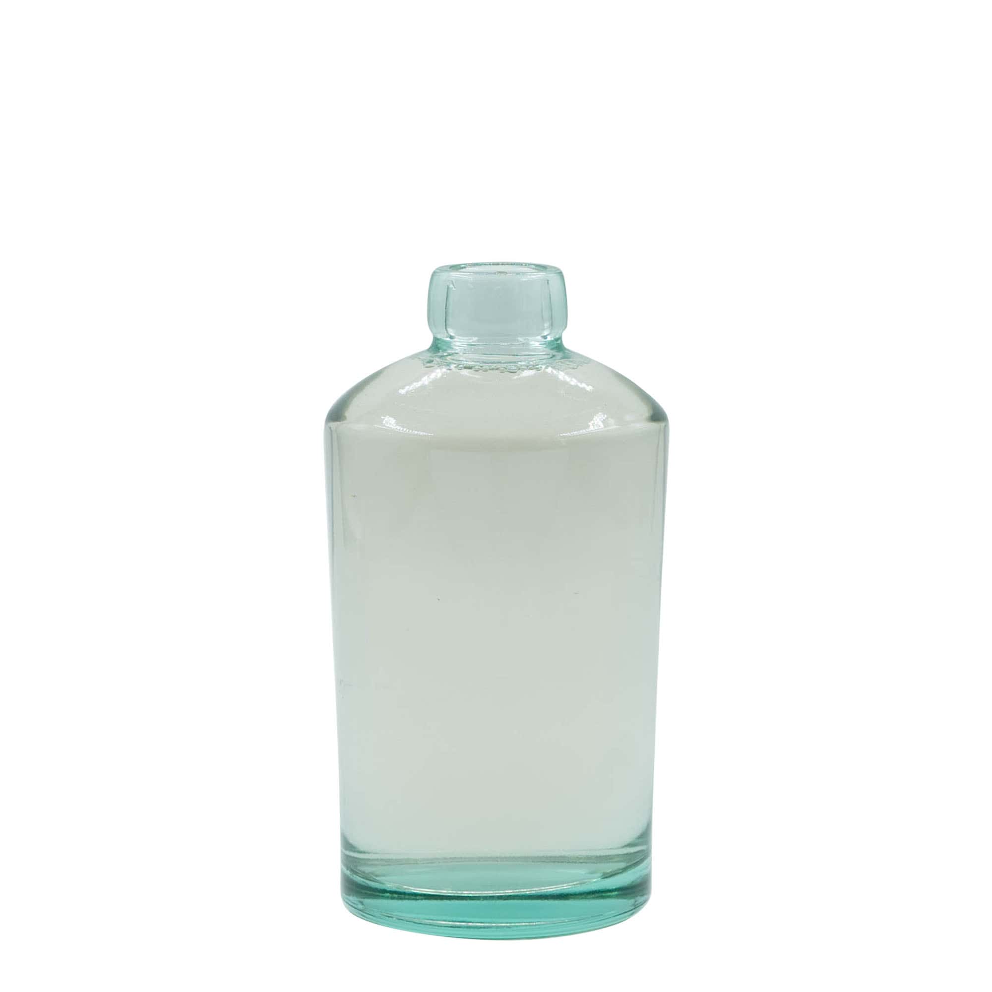 500 ml-es üvegpalack 'Barrel', szájnyílás: parafadugó