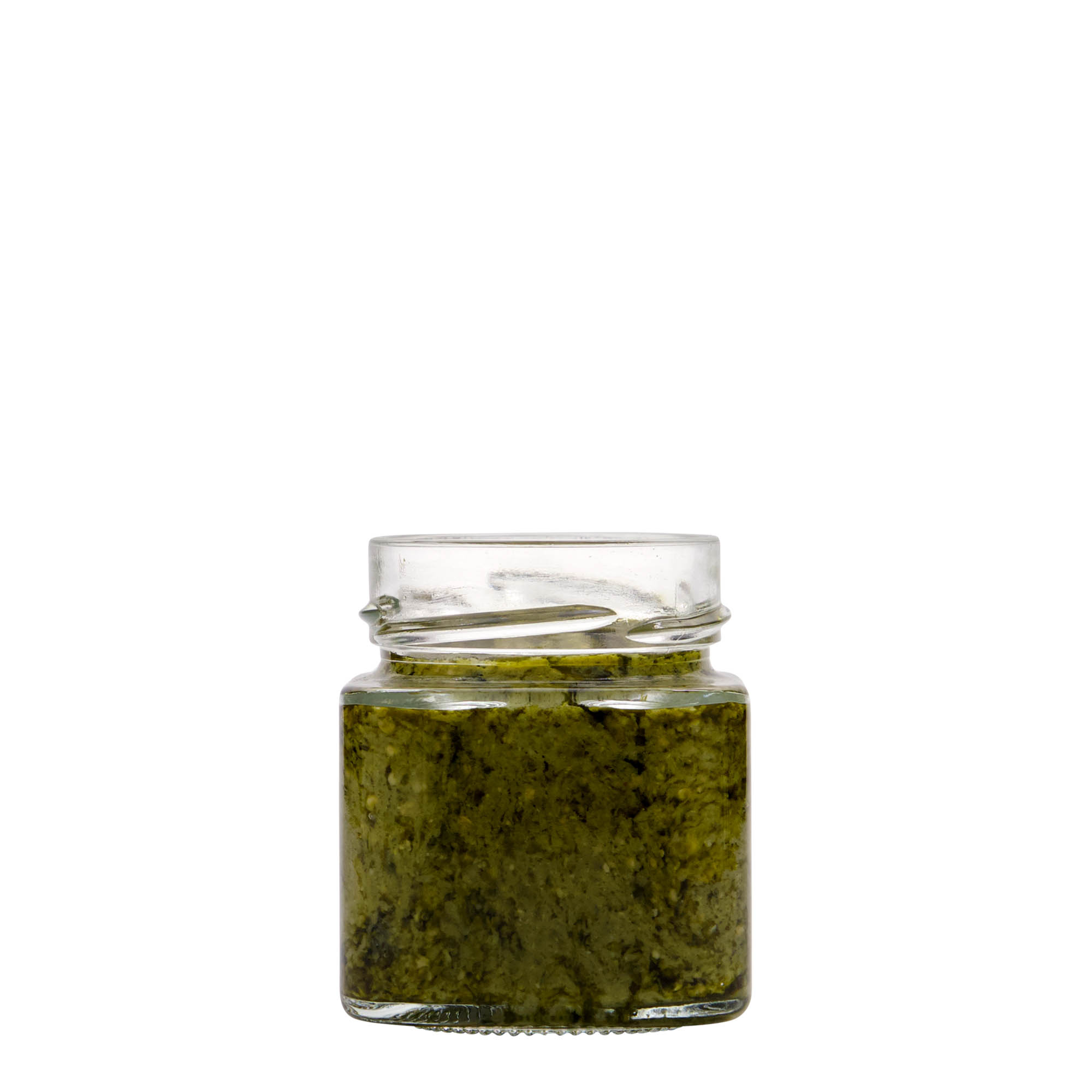 156 ml négyzet alakú üveg 'Funny', nyílás: Deep-Twist-Off (DTO 58)