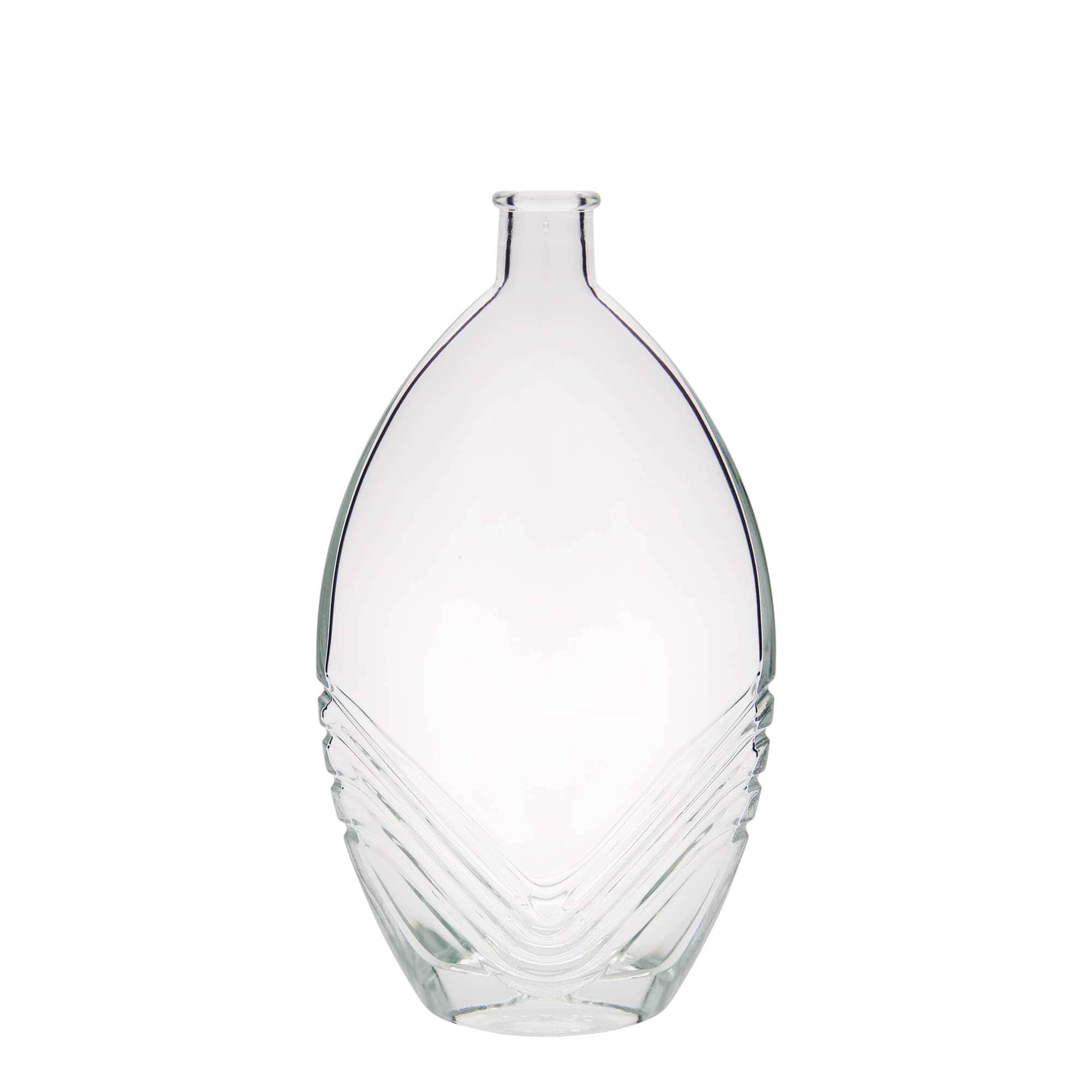 500 ml-es üvegpalack 'Florence', ovális, szájnyílás: parafadugó 500 ml-es üvegpalack 'Florence', ovális, szájnyílás: parafadugó