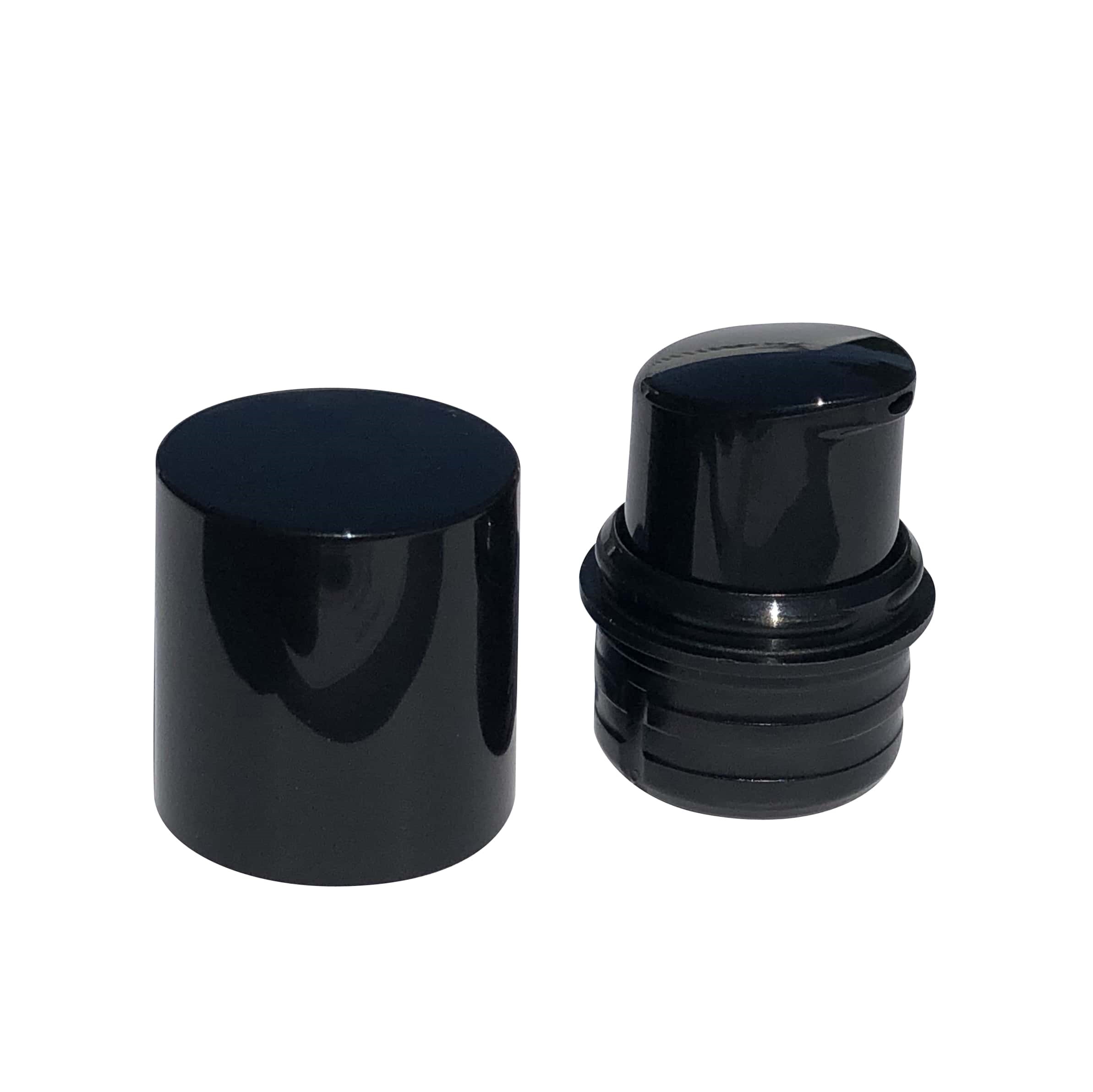 Airless adagoló pumpafejes 'Nano', PP-műanyag, fekete