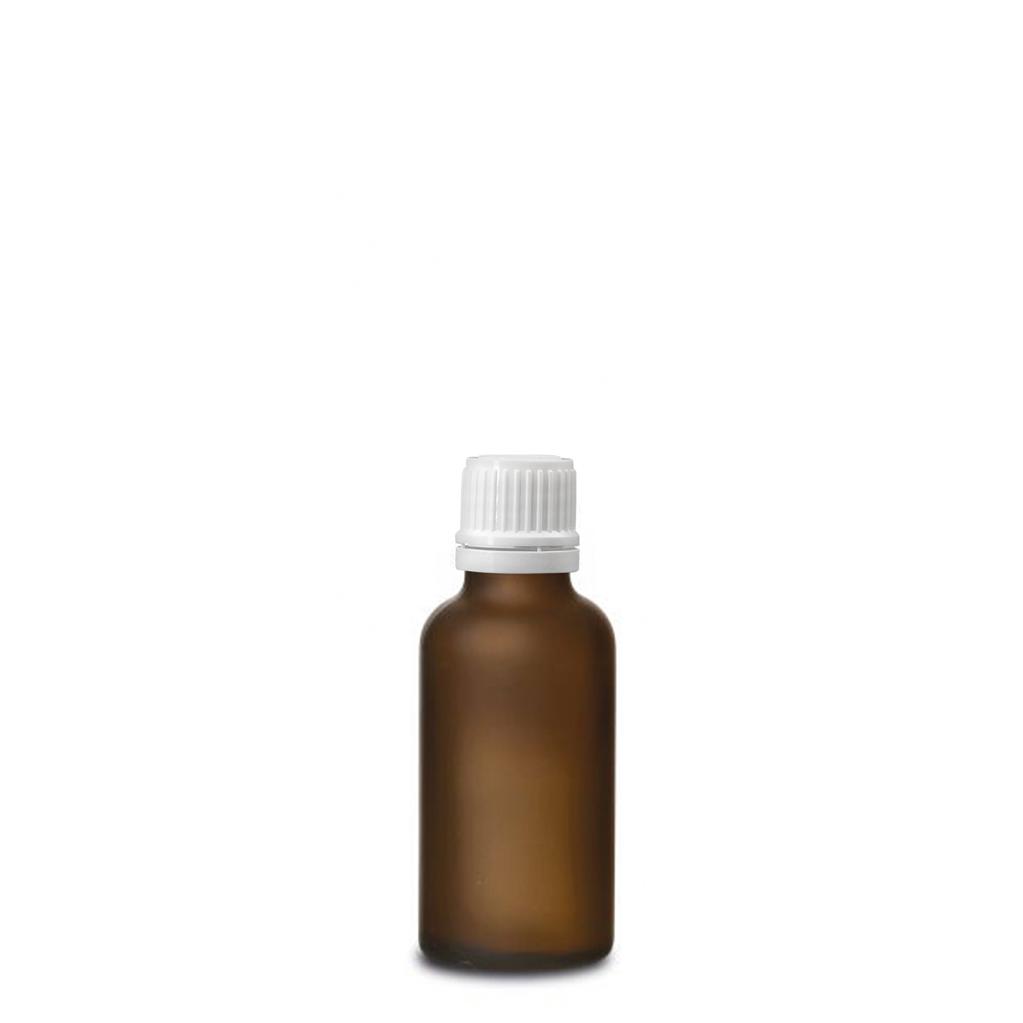 30 ml orvosi üveg, barna matt, nyílás: DIN 18