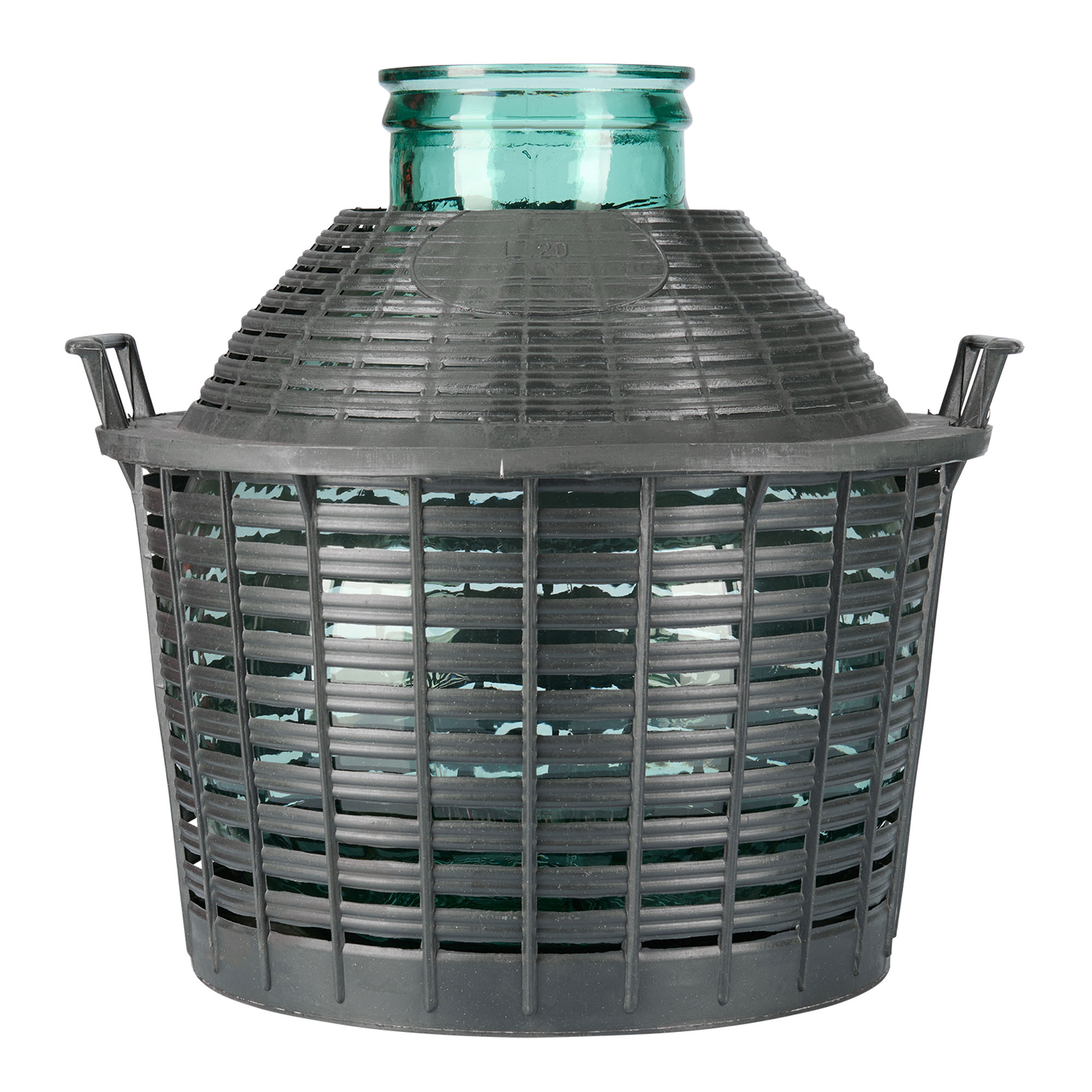 20 l ballonpalack széles nyakú, üveg, nyílás: ráhajló fedél 20 l ballonpalack széles nyakú, üveg, nyílás: ráhajló fedél