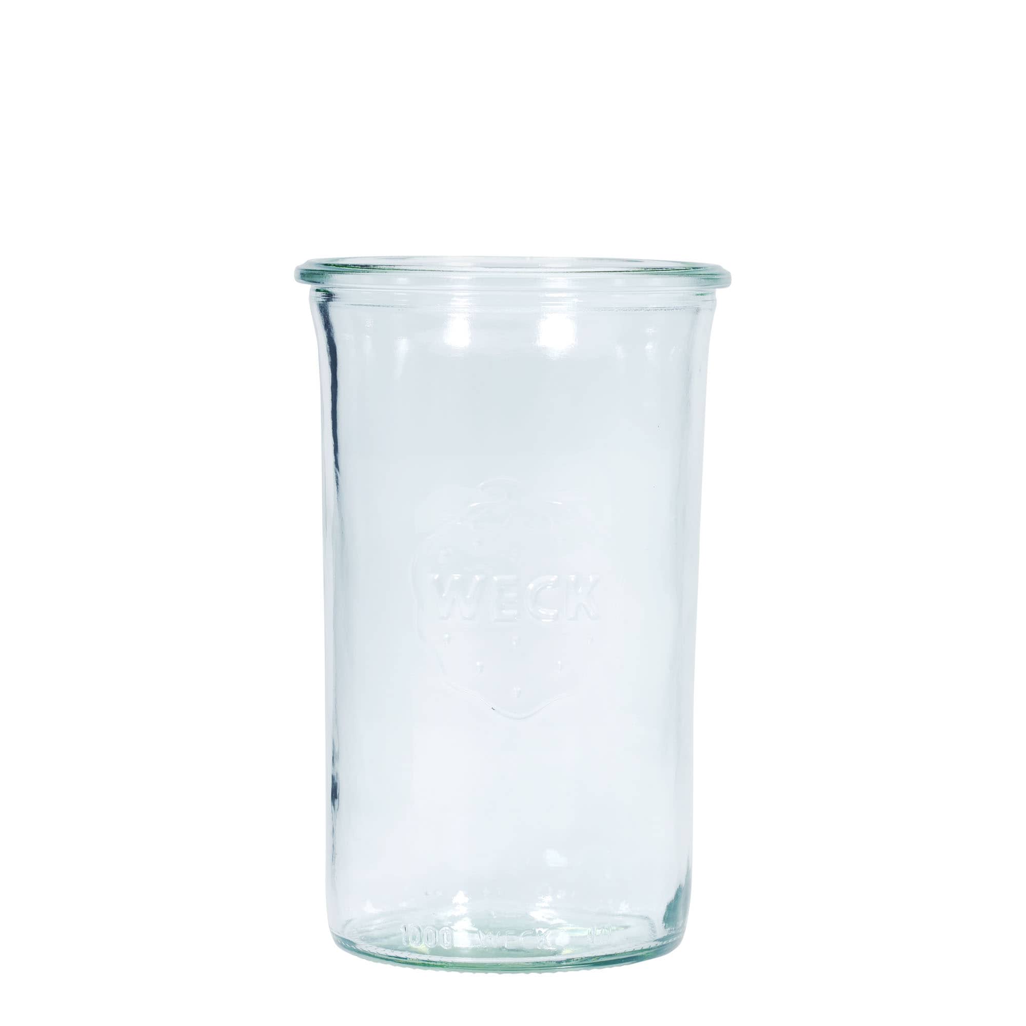 1000 ml-es WECK befőttesüveg, szájnyílás: Kerek perem