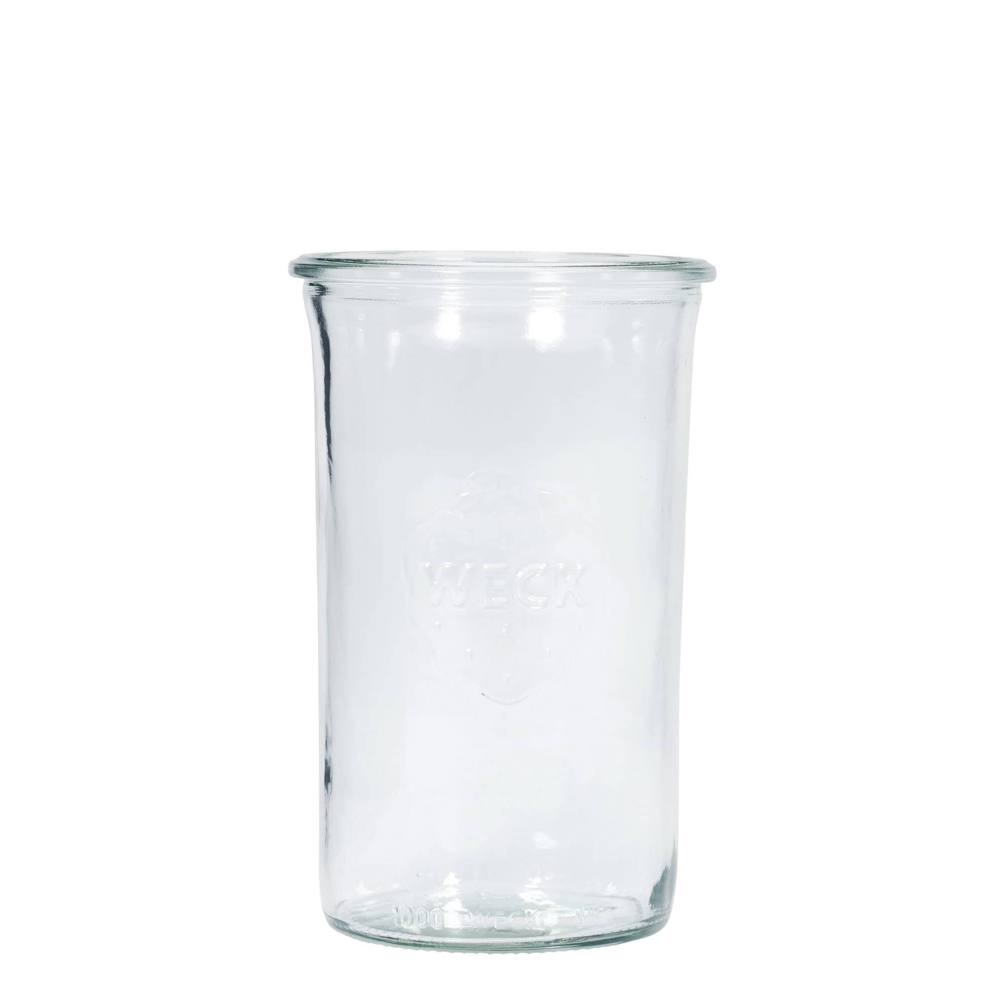 1.000 ml WECK-üveg, száj: kerek perem