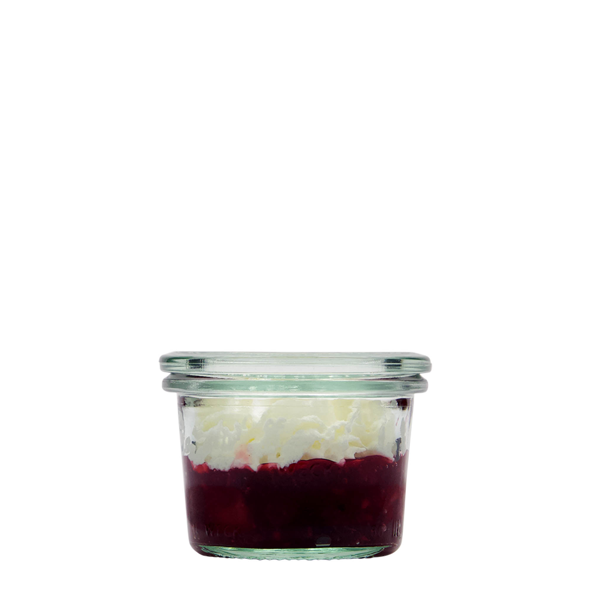80 ml WECK-tölcsérüveg, nyílás: kerek perem 80 ml WECK-tölcsérüveg, nyílás: kerek perem