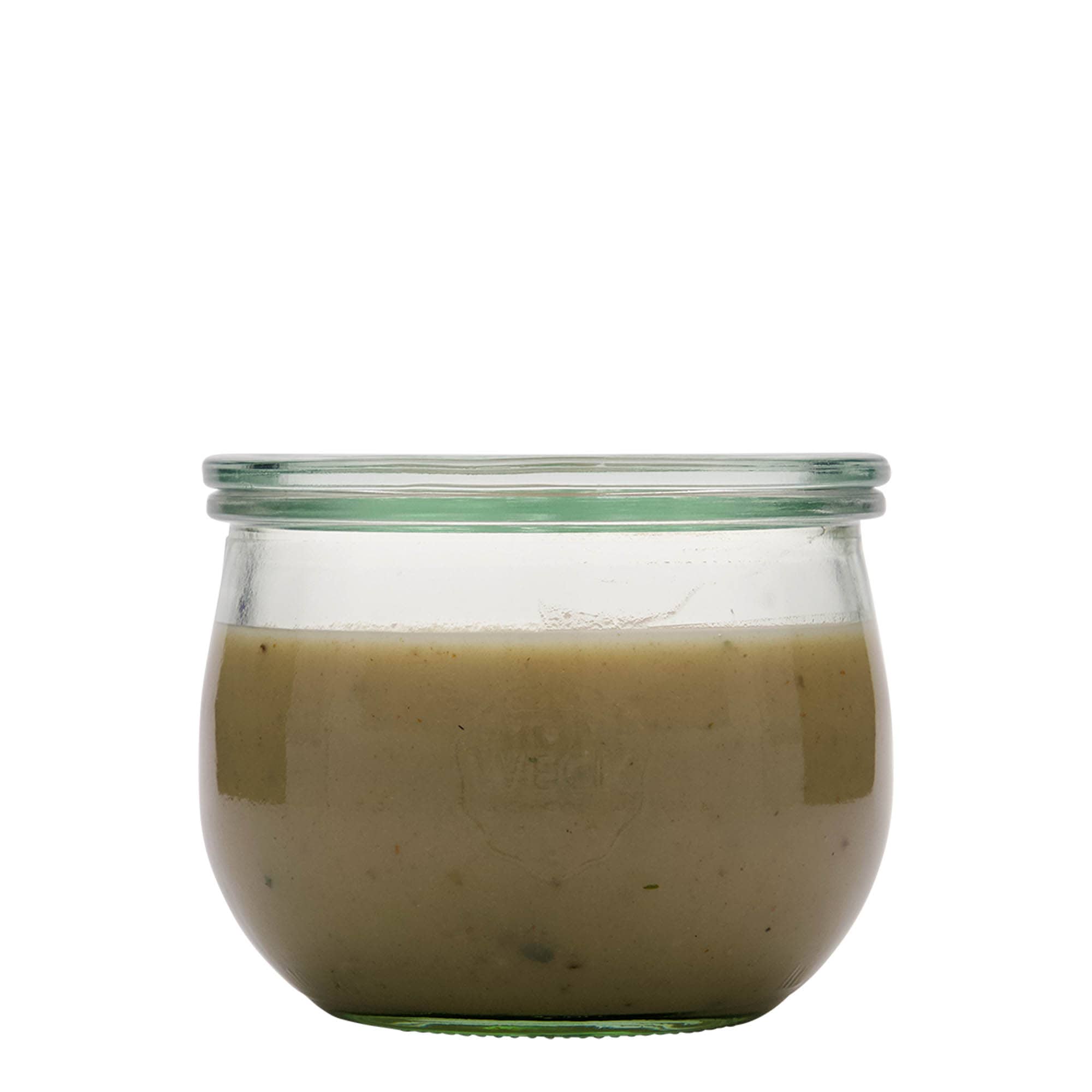 580 ml WECK-Tulipánüveg #, Száj: Kerek perem