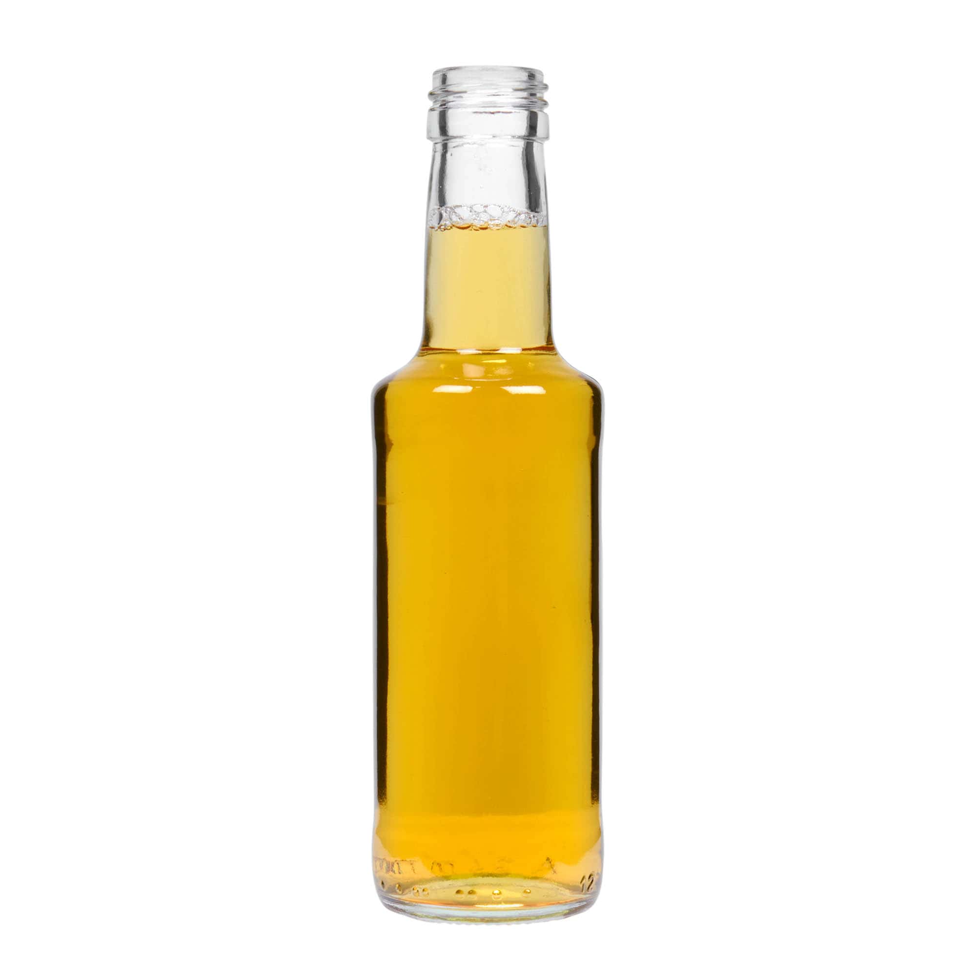 200 ml üvegpalack 'Bernie', nyílás: PP 28