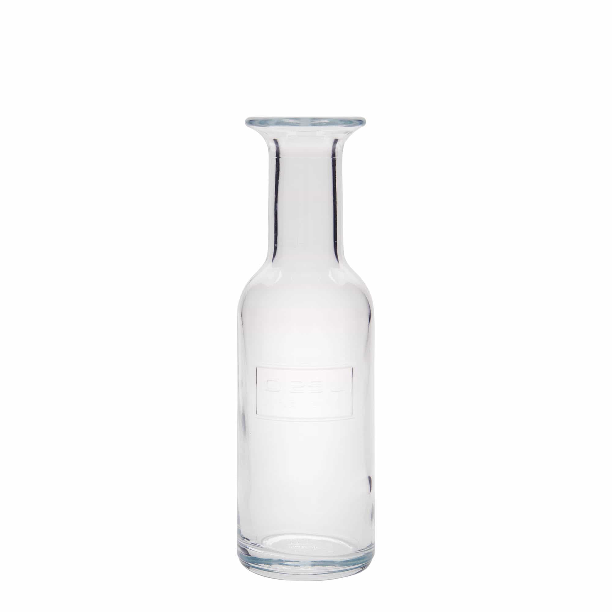 250 ml üvegpalack 'Optima Fine Wine', nyak: parafa