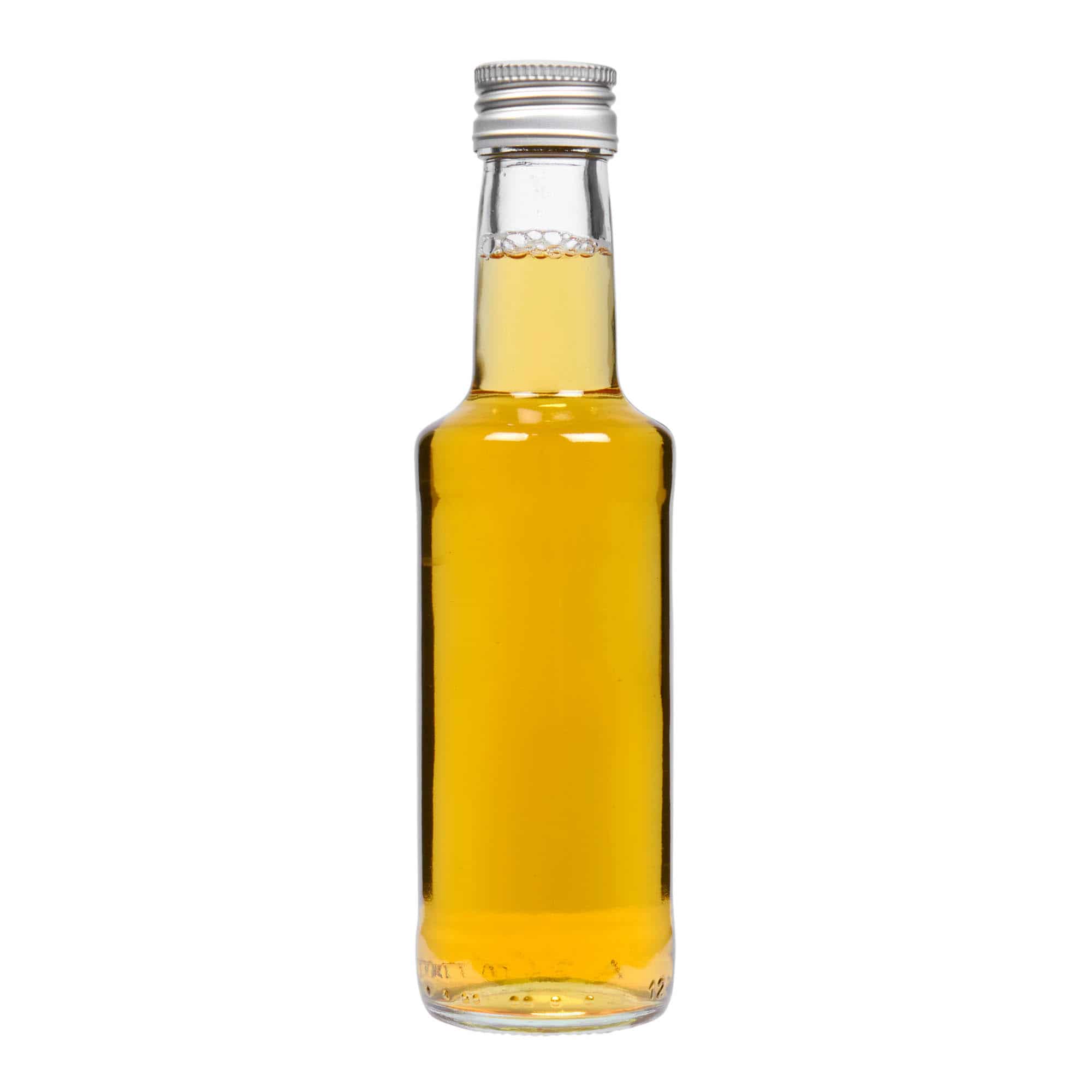 200 ml üvegpalack 'Bernie', nyílás: PP 28