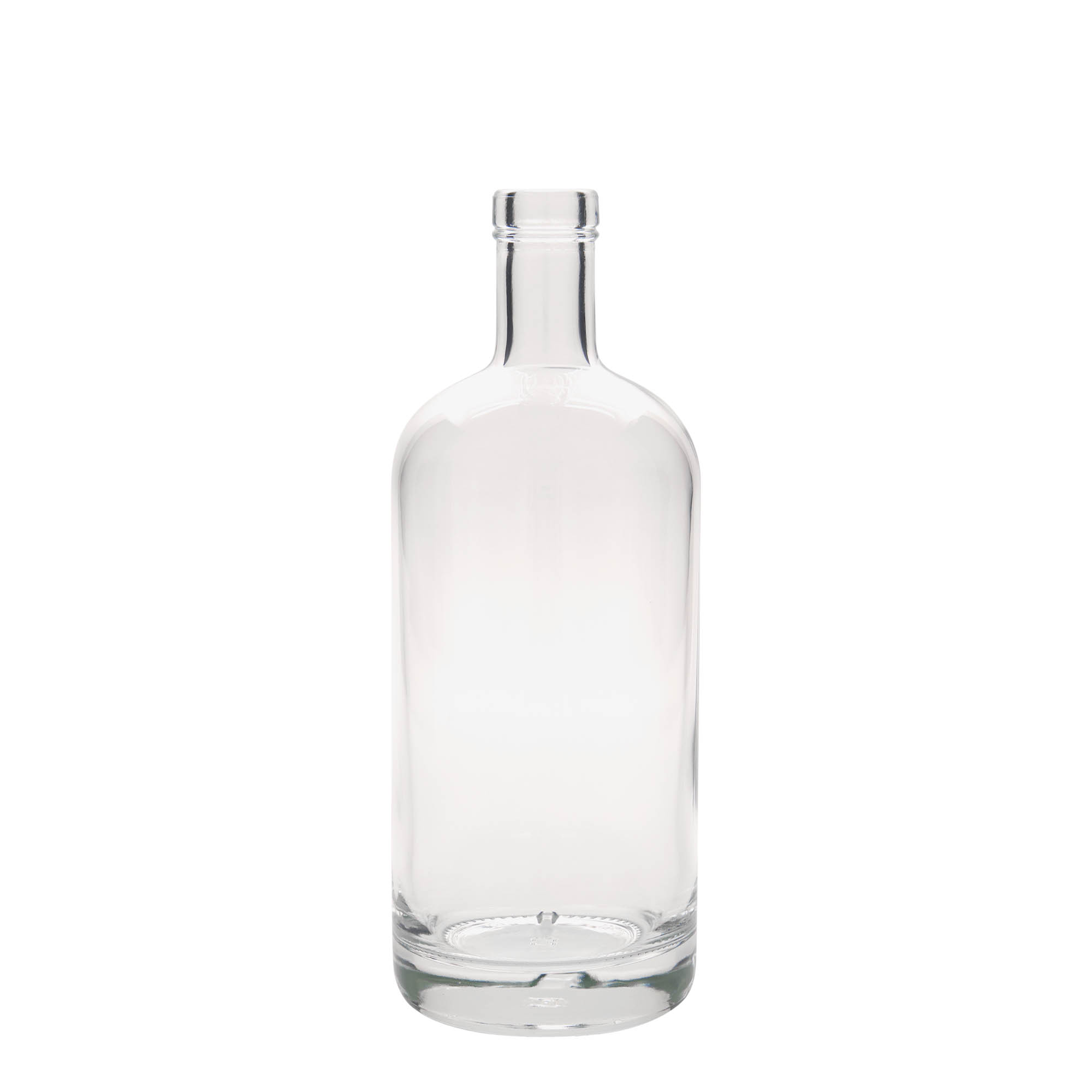 700 ml üvegpalack 'Linea Uno', nyak: parafa