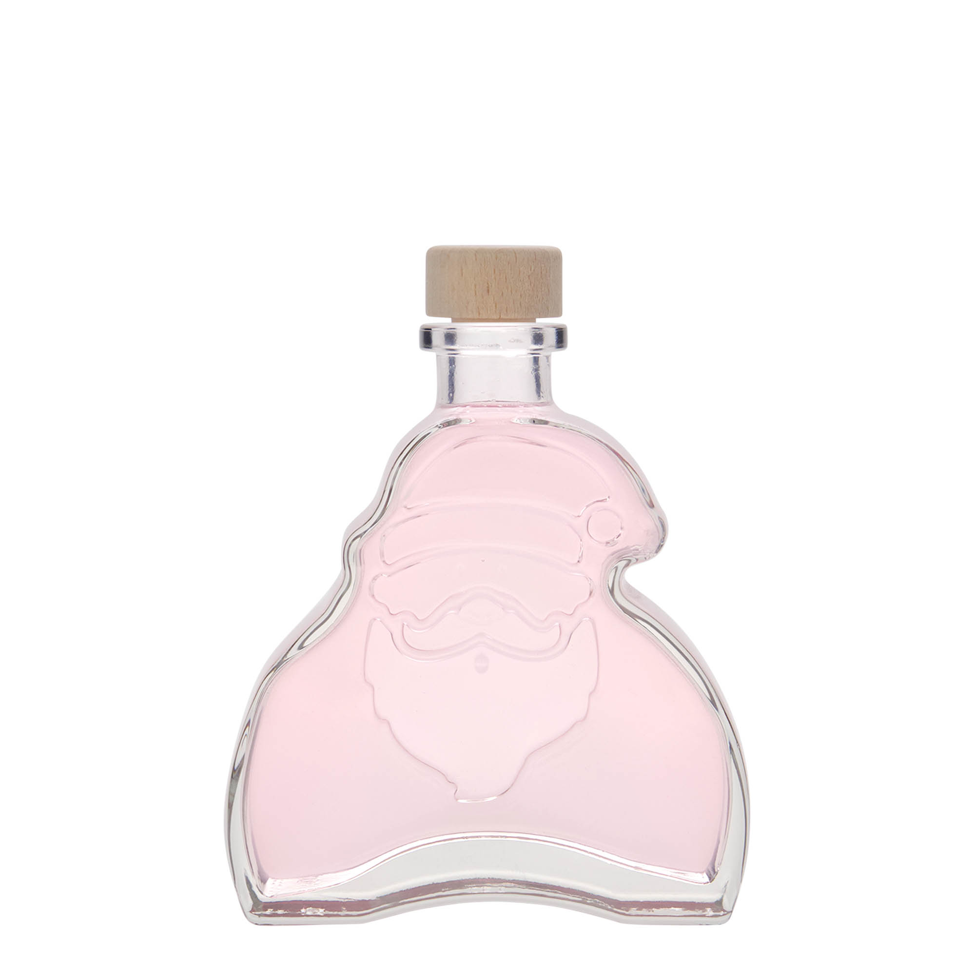 200 ml üvegpalack 'Mikulás', nyílás: parafa 200 ml üvegpalack 'Mikulás', nyílás: parafa