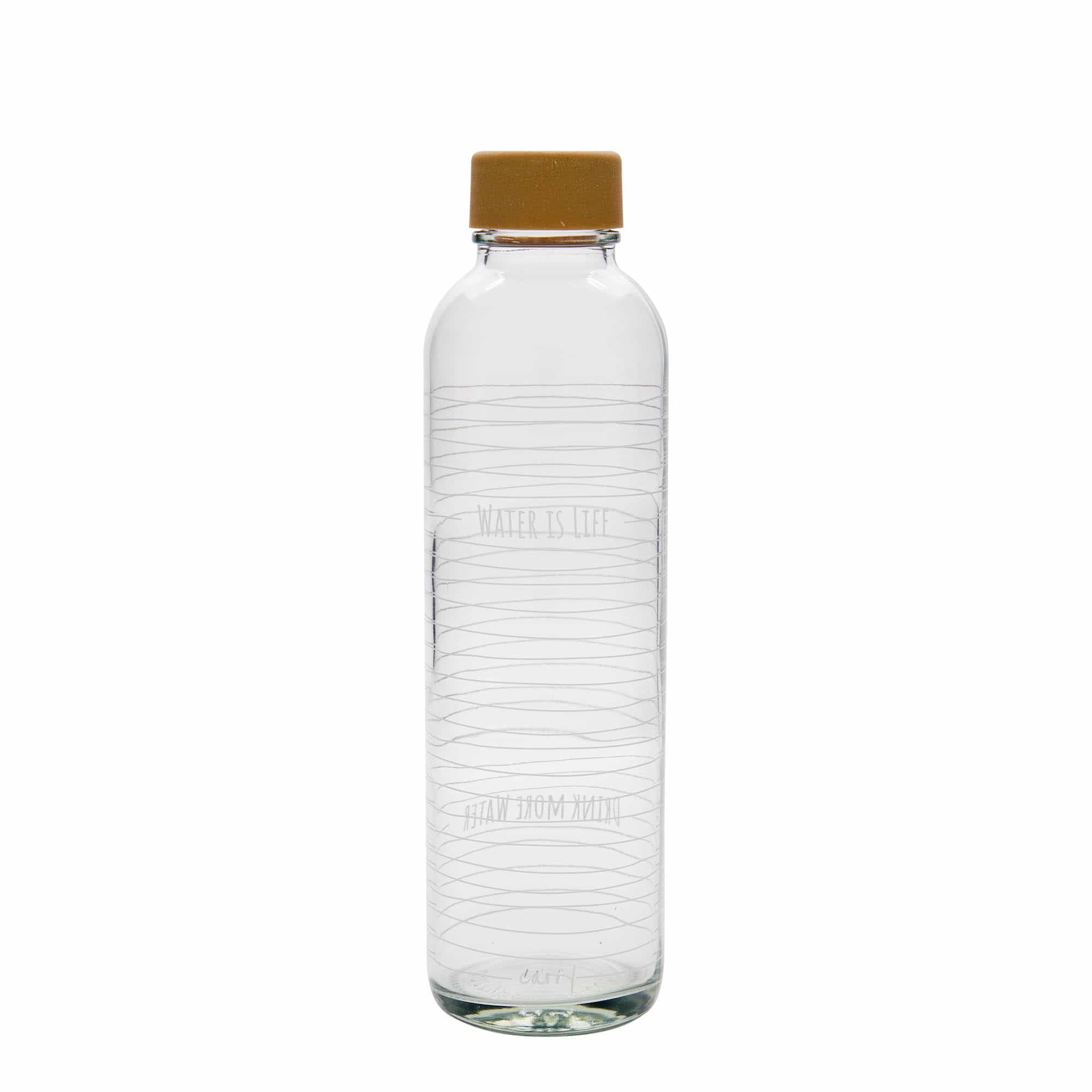 700 ml ivópalack CARRY Bottle 'Water is Life', nyílás: csavarzár