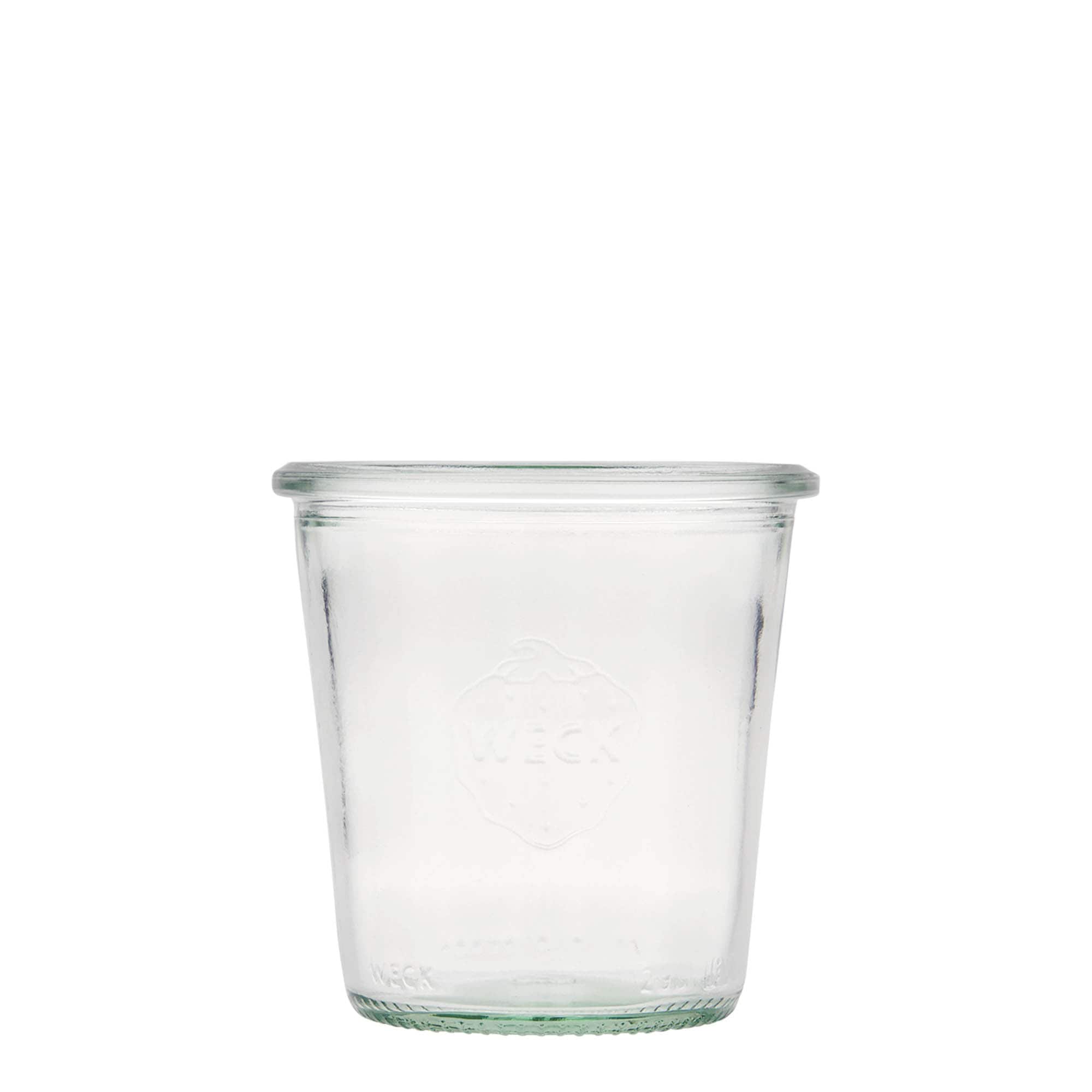 290 ml WECK-öntőüveg, nyílás: kerek perem