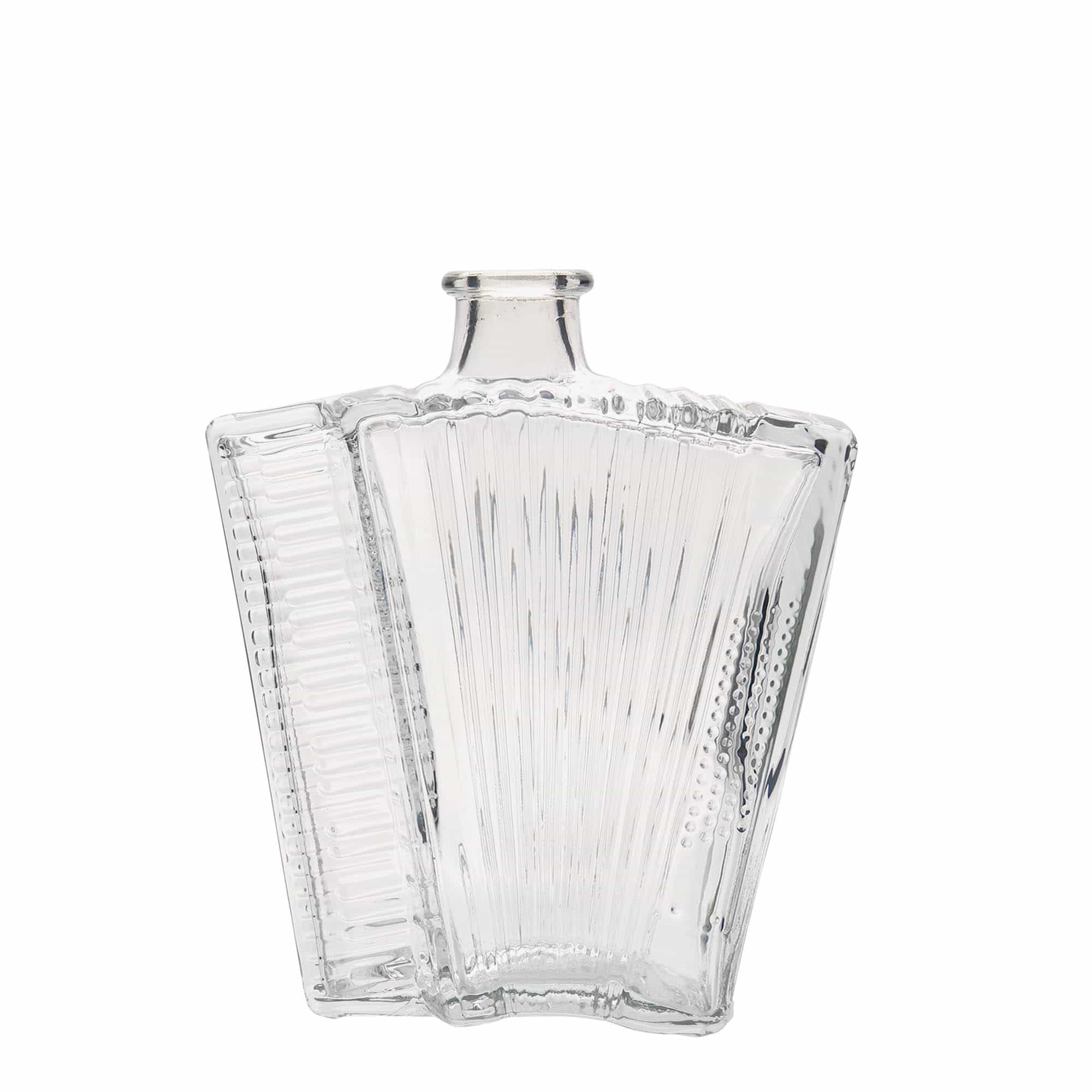 500 ml üvegpalack 'Akkordeon', nyílás: parafa 500 ml üvegpalack 'Akkordeon', nyílás: parafa