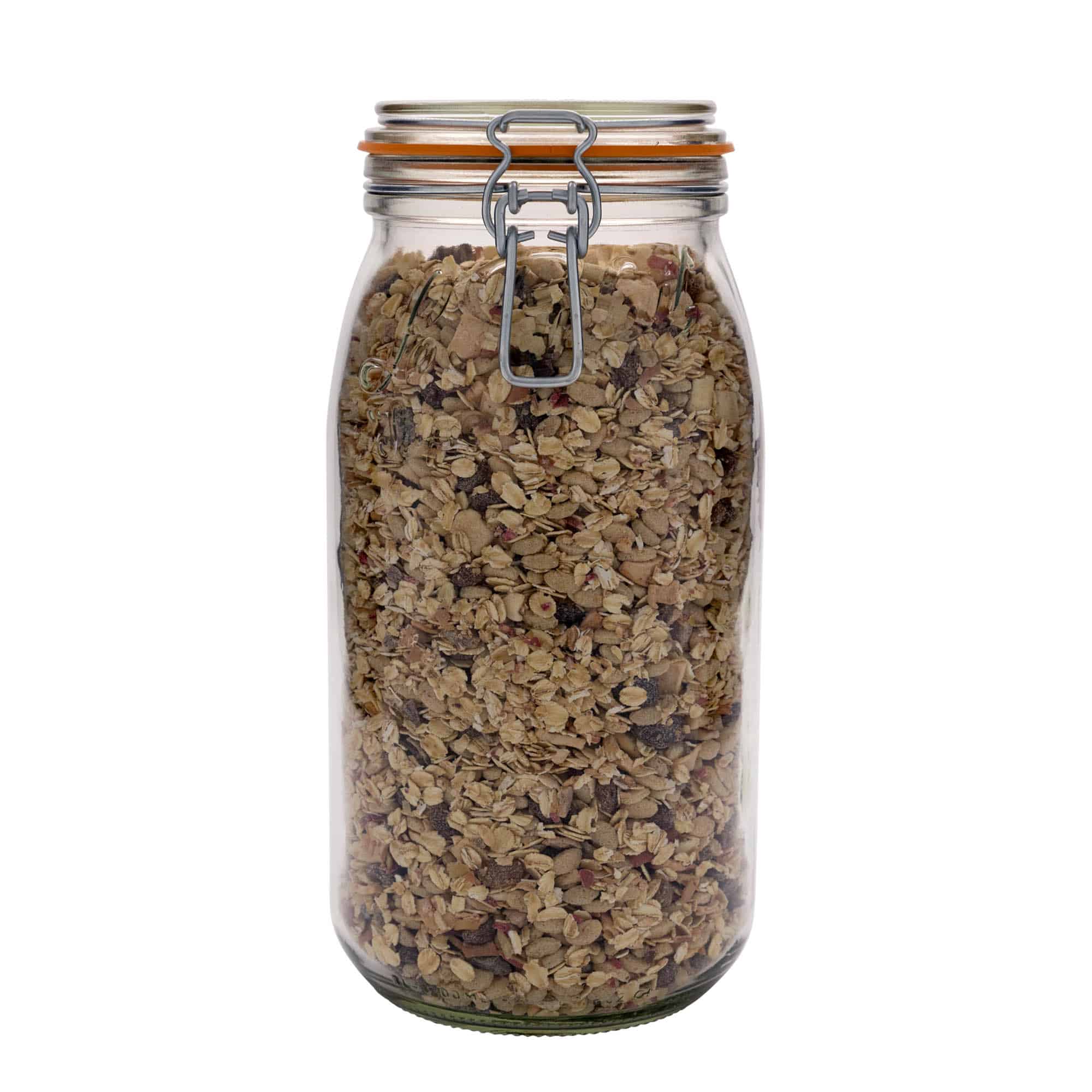 3.000 ml drótkapcsos üveg 'Le Parfait Super Bocal', nyílás: drótkapcsos zár