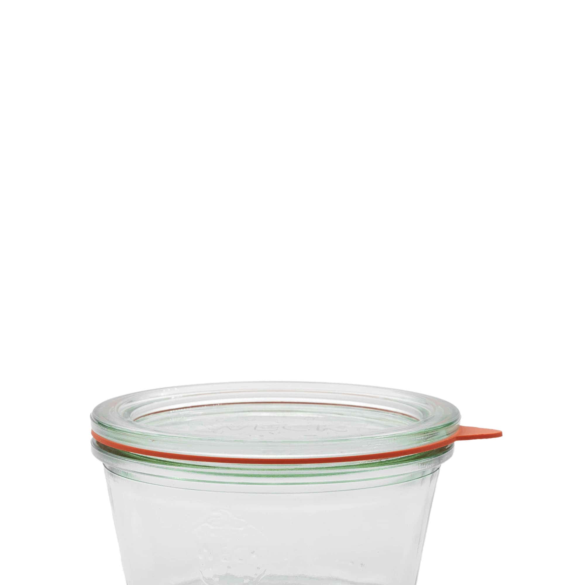 WECK befőzőgyűrű RR100 #, piros, száj: kör alakú perem WECK befőzőgyűrű RR100 #, piros, száj: kör alakú perem