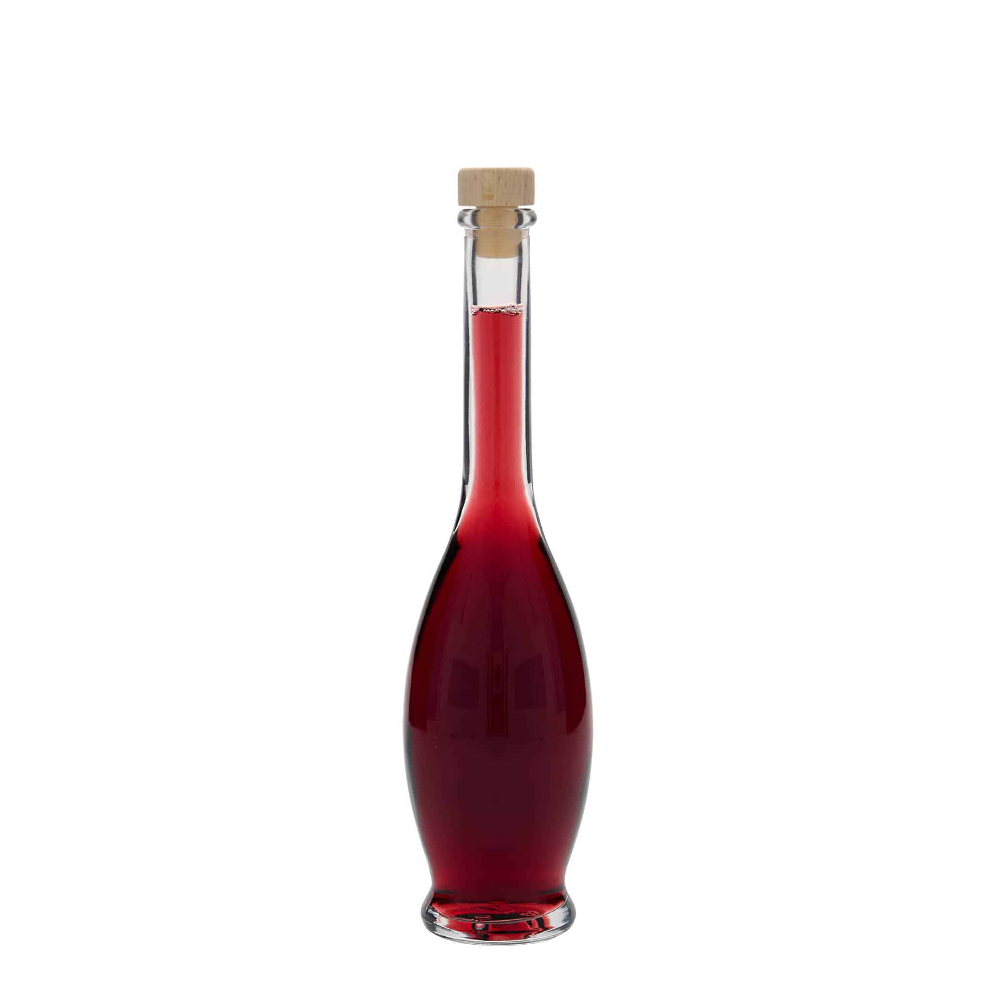 100 ml üvegpalack 'Gina', nyílás: parafa