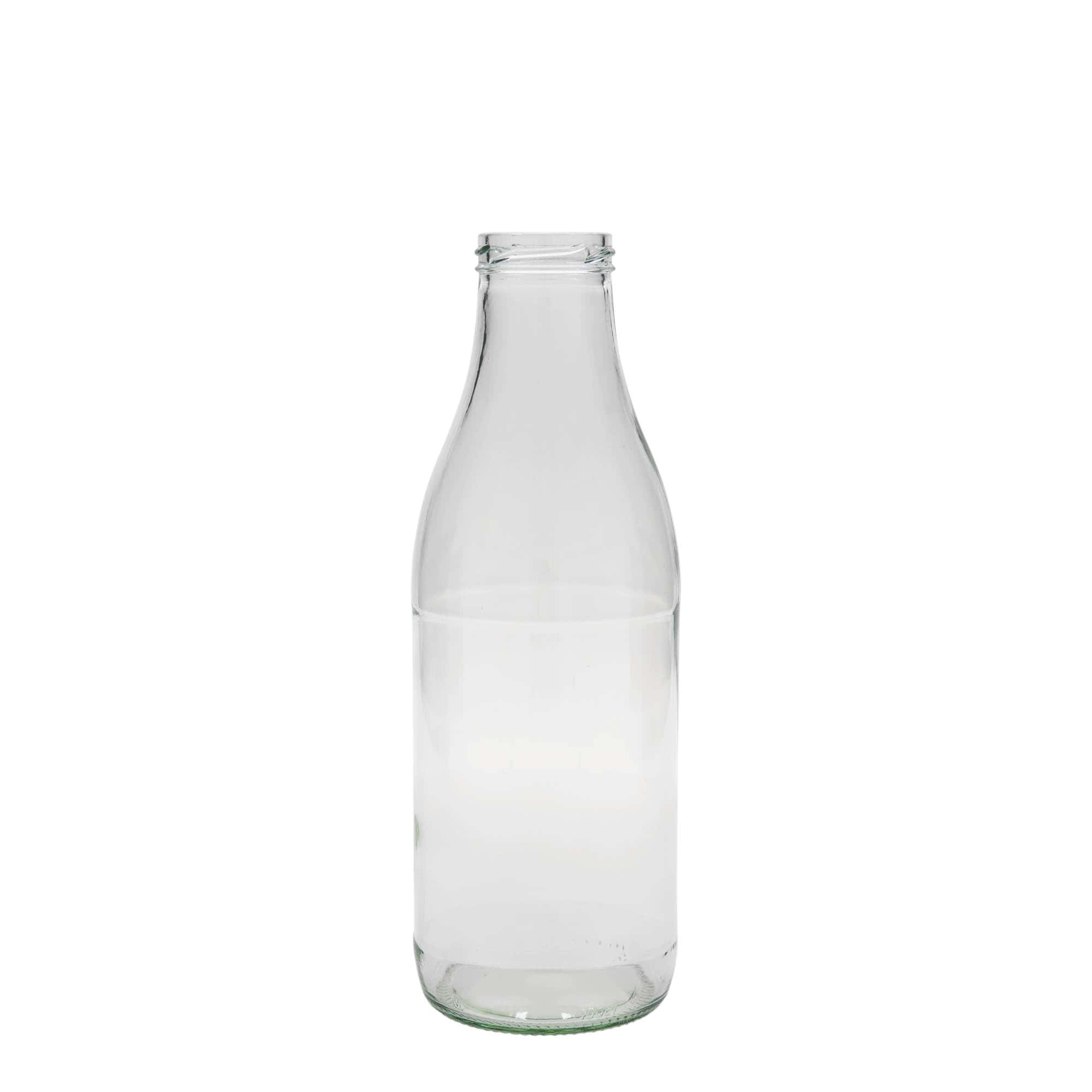 1.000 ml széles szájú palack Lorenzo, nyílás: Twist-Off (TO 48)