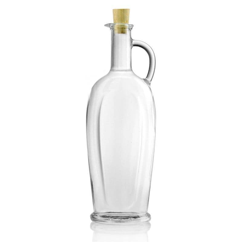 500 ml-es üvegpalack 'Eleganta', ovális, szájnyílás: parafadugó 500 ml-es üvegpalack 'Eleganta', ovális, szájnyílás: parafadugó