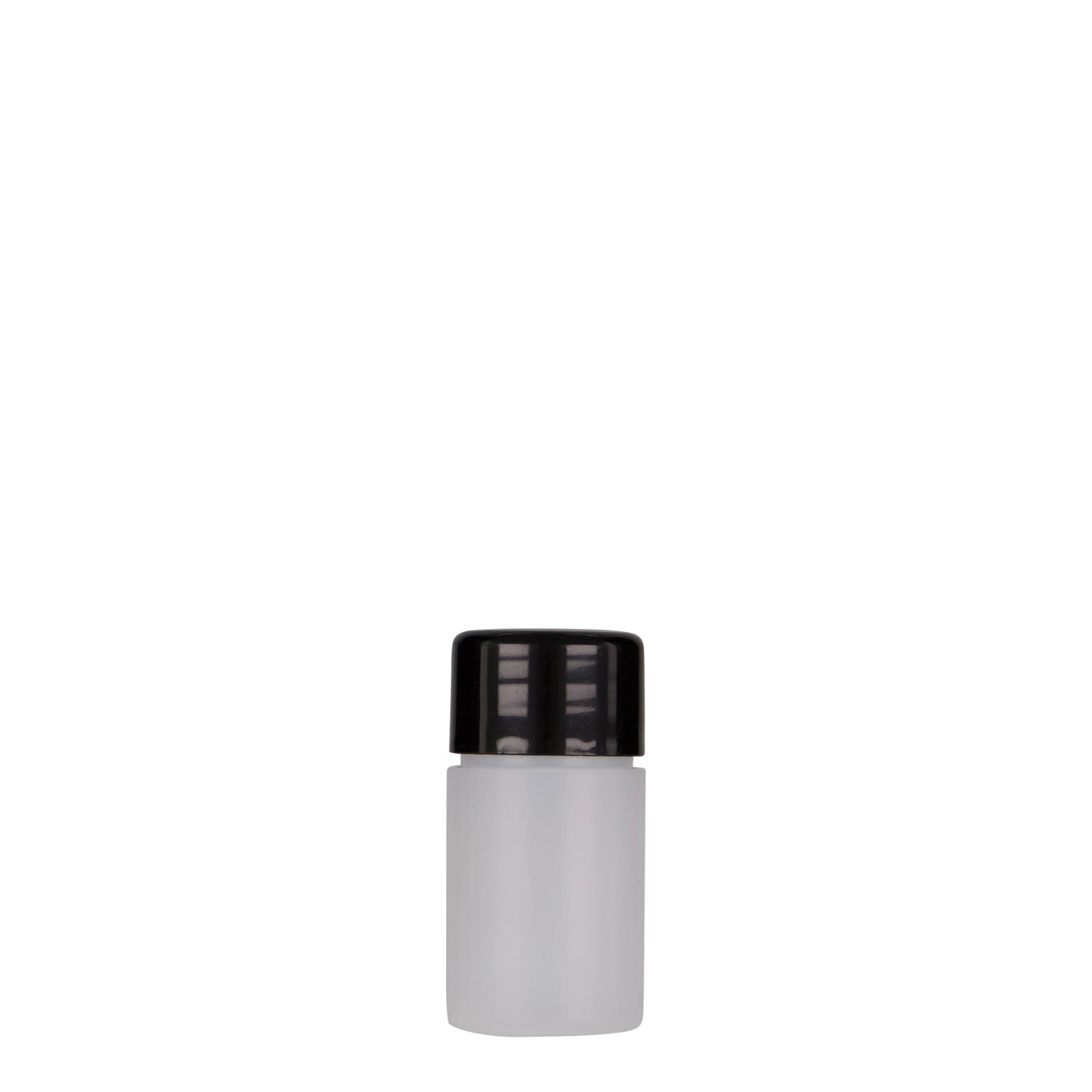 15 ml műanyag palack 'Tuffy', HDPE, természetes, nyakméret: 24/410