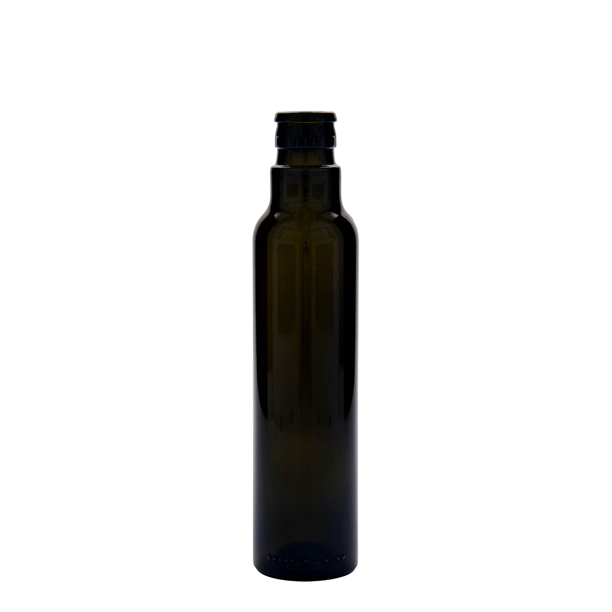 250 ml ecet-/olajos üveg 'Willy New', üveg, antikzöld, száj: DOP 250 ml ecet-/olajos üveg 'Willy New', üveg, antikzöld, száj: DOP