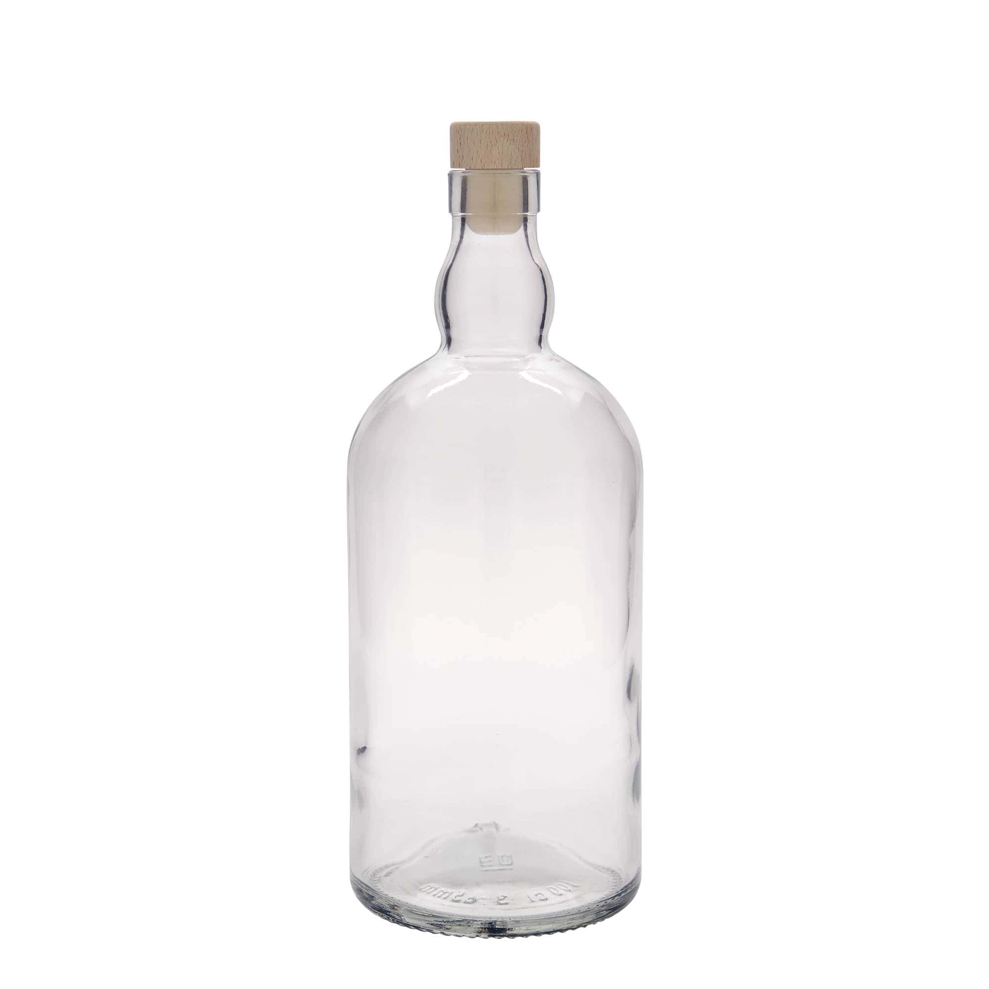 1000 ml-es üvegpalack 'Aberdeen', szájnyílás: parafadugó