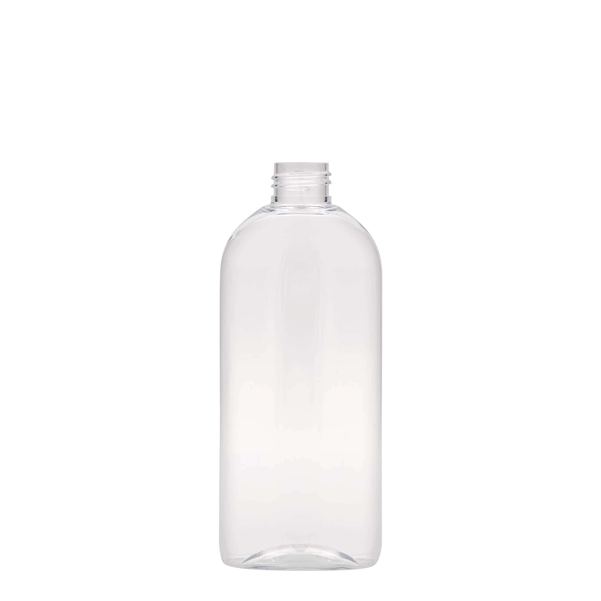 250 ml PET-palack 'Iris', ovális, műanyag, nyakméret: 24/410