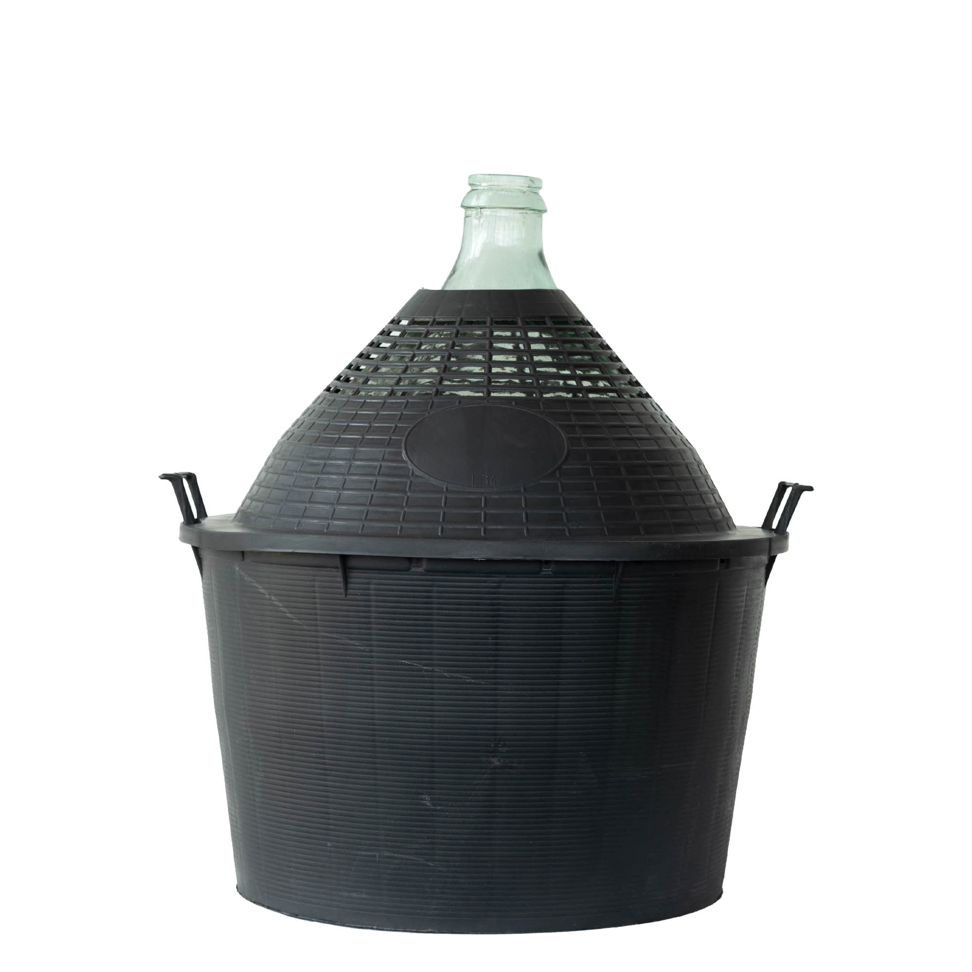 34 l ballonpalack keskeny nyakkal, üveg, nyílás: ráhúzható fedél 34 l ballonpalack keskeny nyakkal, üveg, nyílás: ráhúzható fedél