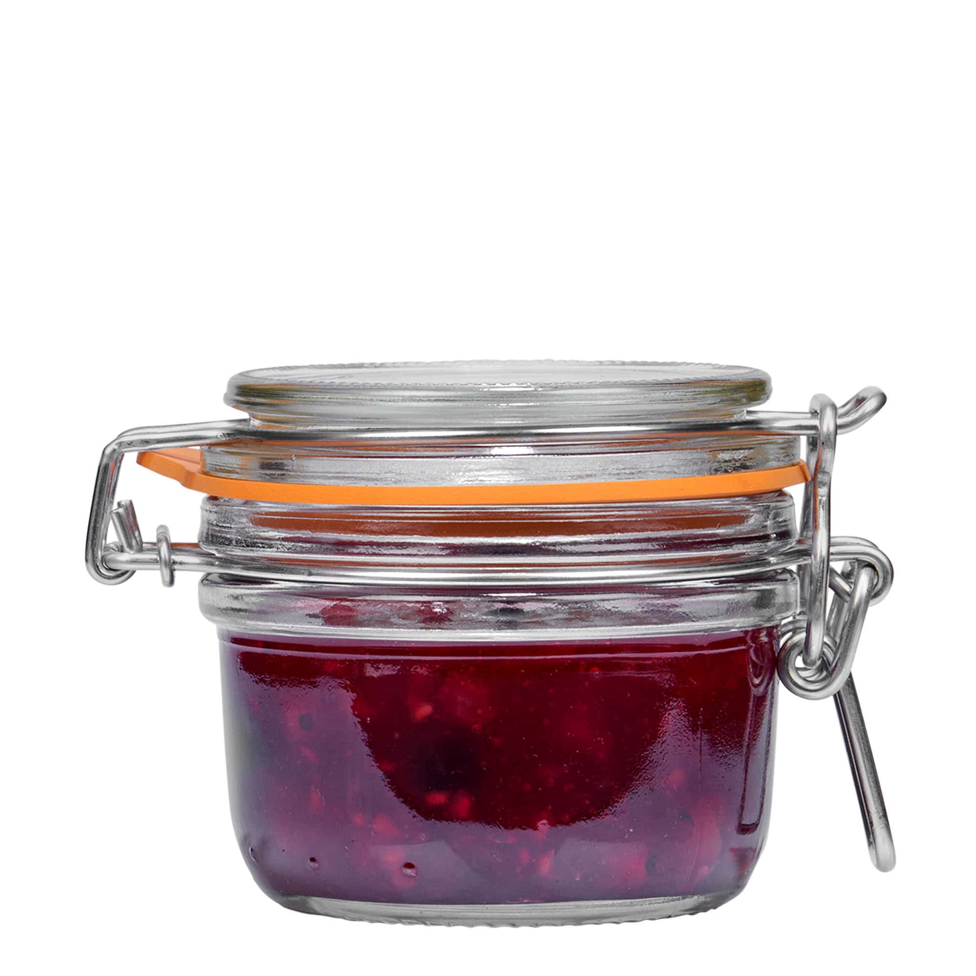 125 ml drótkapcsos üveg 'Le Parfait Super Terrine', nyílás: drótkapcsos zár 125 ml drótkapcsos üveg 'Le Parfait Super Terrine', nyílás: drótkapcsos zár