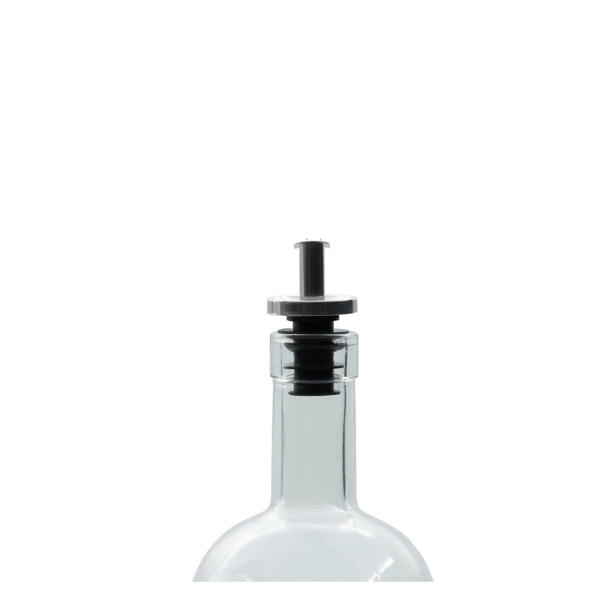 Inox kiöntő ecet, nemesacél, ezüst Inox kiöntő ecet, nemesacél, ezüst
