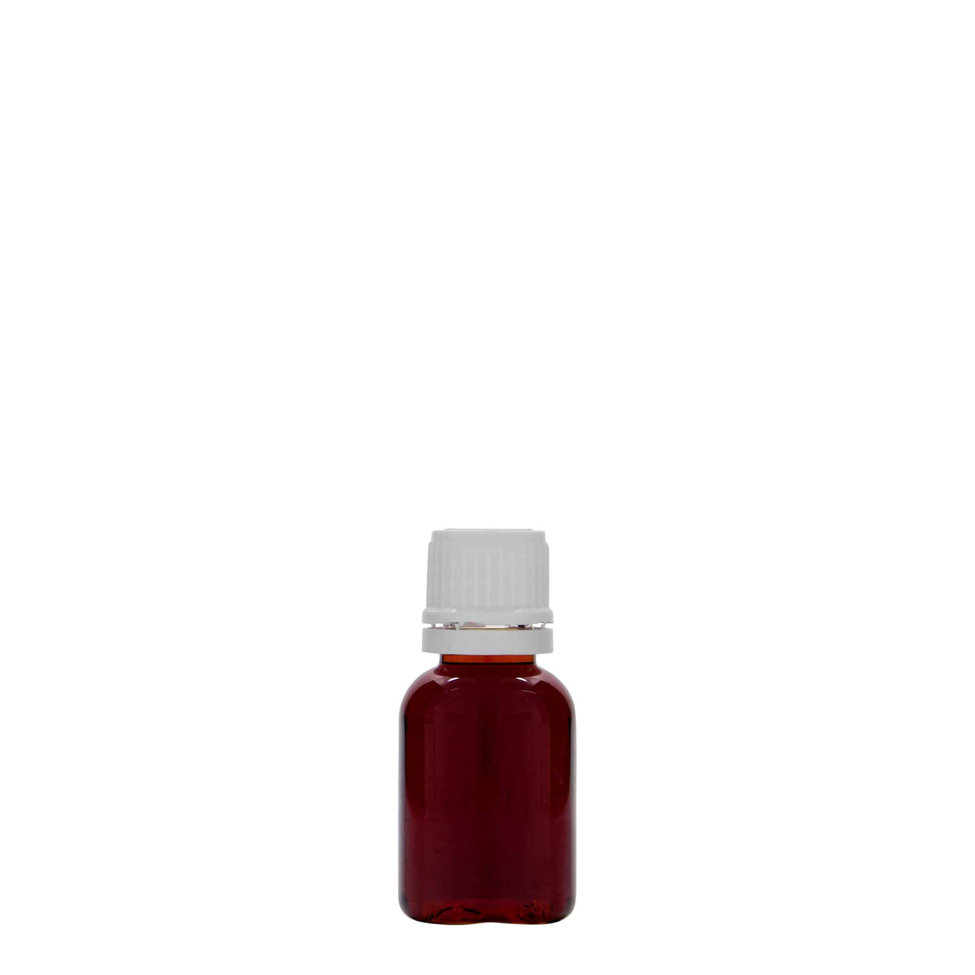 20 ml-es PET-patikai üveg 'Easy Living', műanyag, szájnyílás: DIN 18