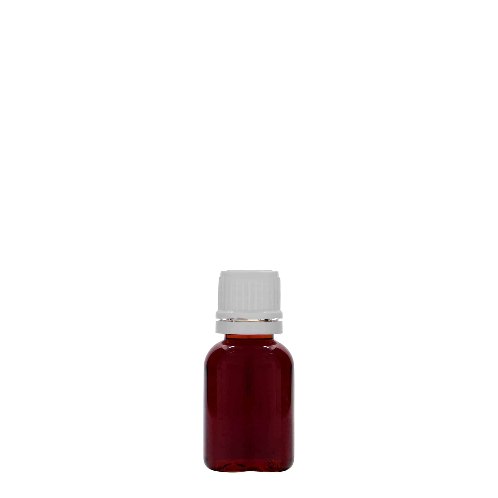 20 ml PET orvosi üveg 'Easy Living', műanyag, nyílás: DIN 18
