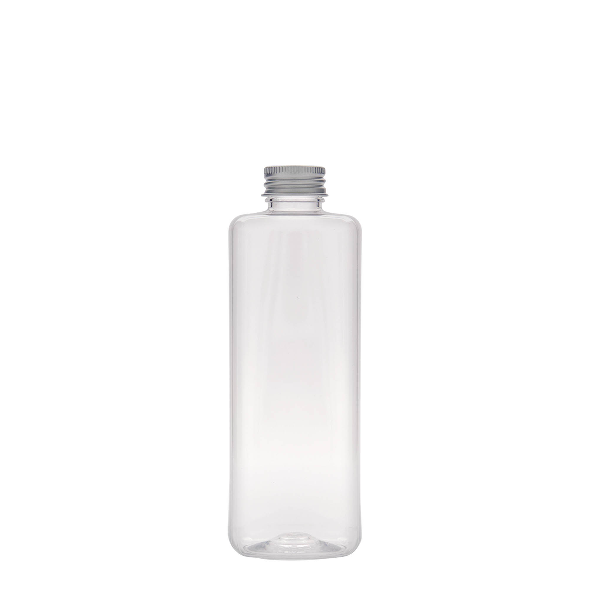 300 ml PET-palack 'Karl', négyszögletes, műanyag, nyakméret: 24/410