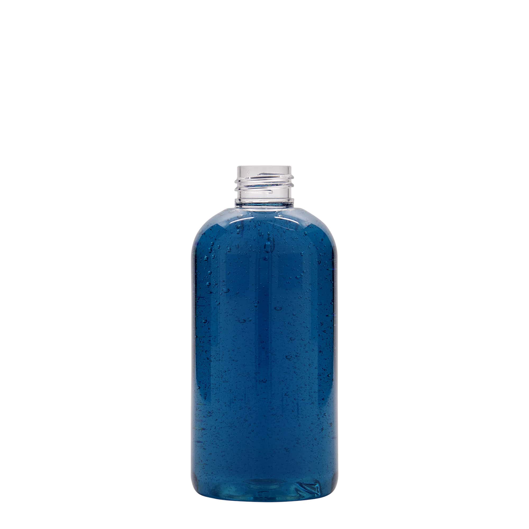 250 ml PET-palack 'Boston', műanyag, nyakméret: 24/410