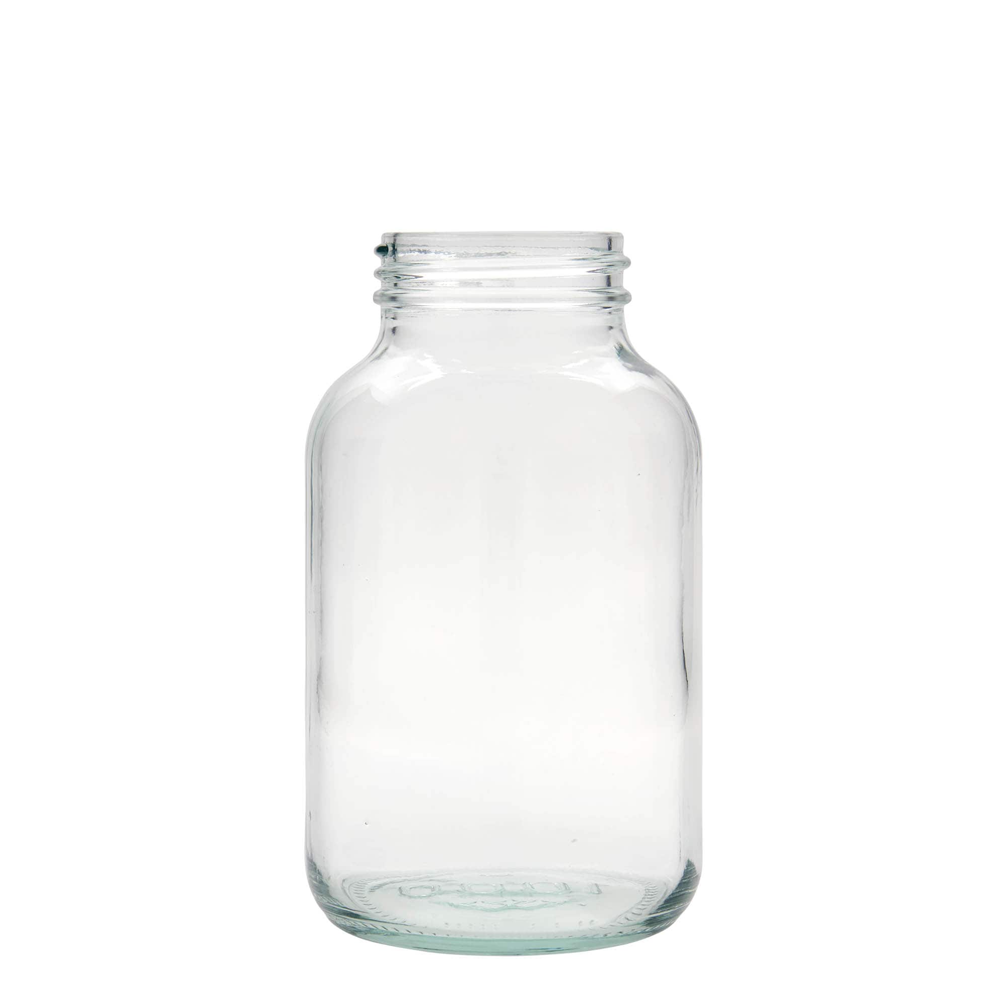 1.000 ml széles szájú üveg, nyílás: DIN 68