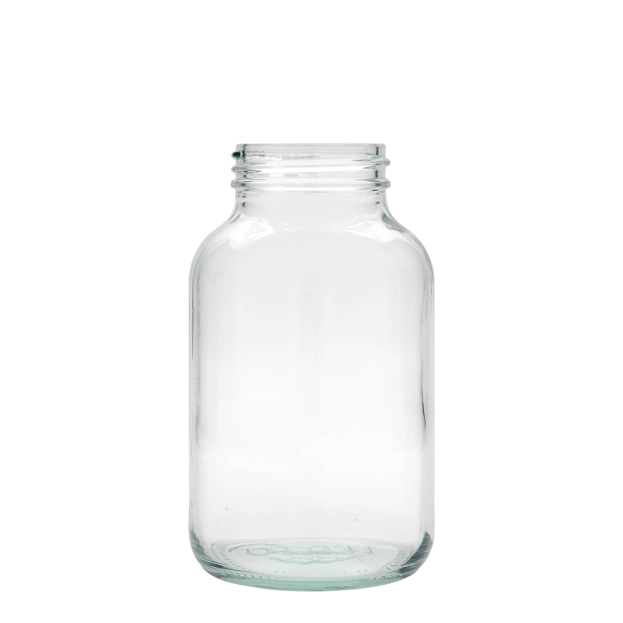 1.000 ml széles szájú üveg, nyílás: DIN 68 1.000 ml széles szájú üveg, nyílás: DIN 68