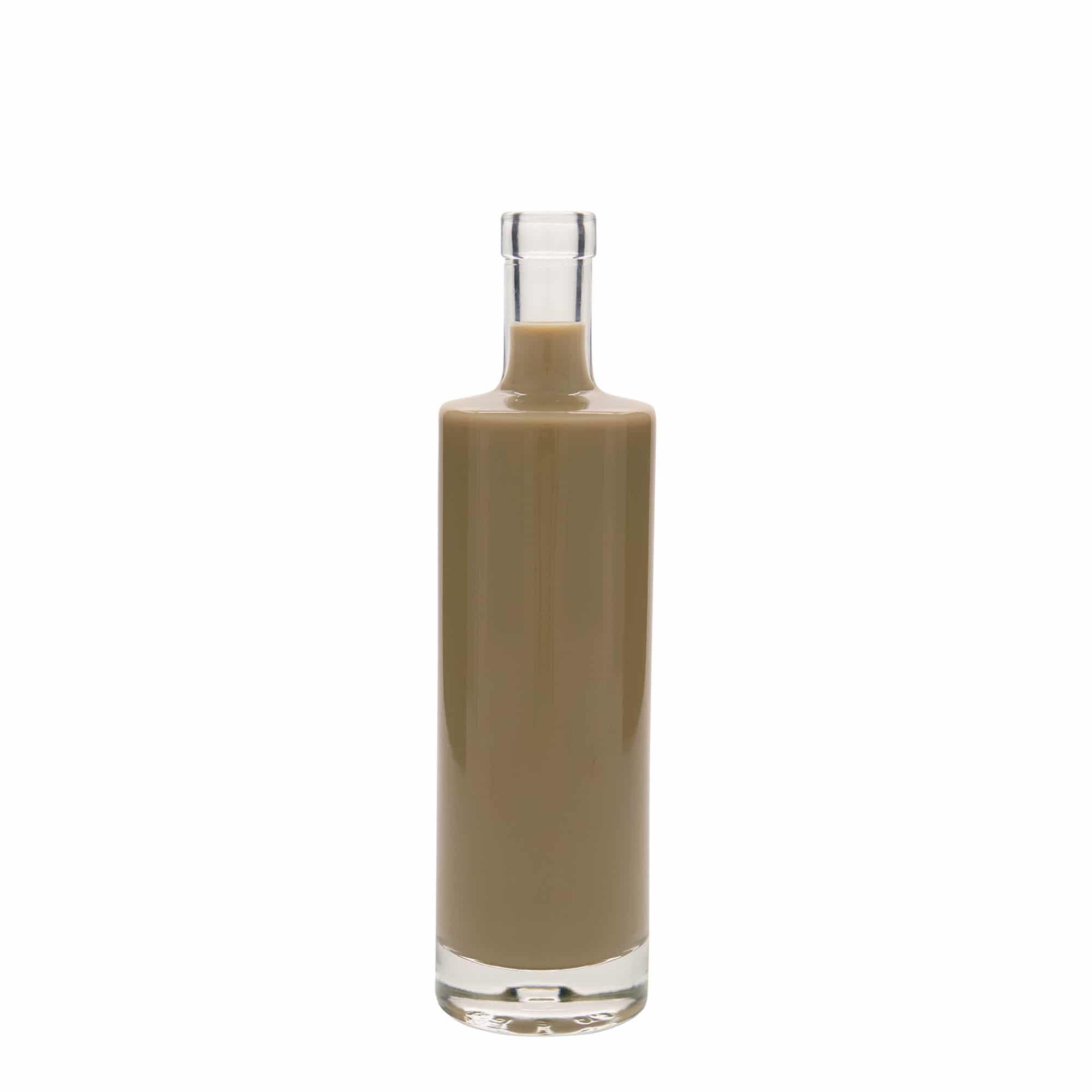 500 ml üveges palack 'Titano', nyílás: parafa