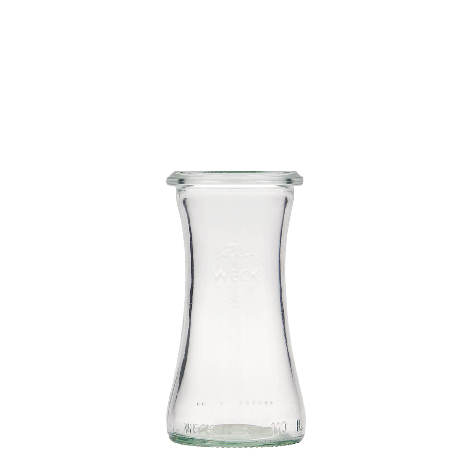 110 ml WECK delikátüveg, nyílás: kerek perem 110 ml WECK delikátüveg, nyílás: kerek perem