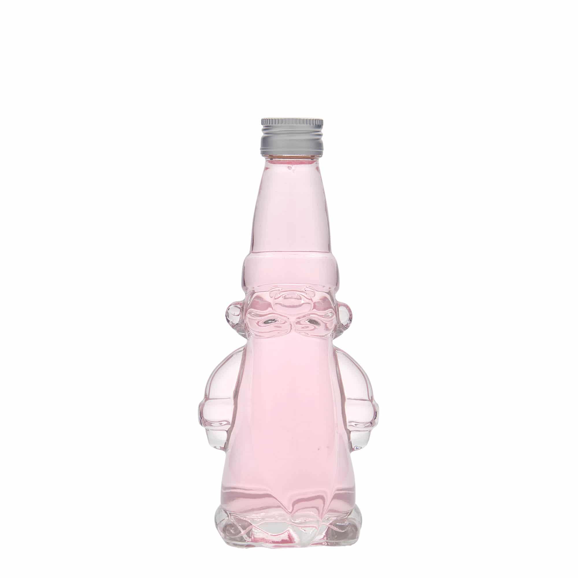 200 ml üvegpalack 'Karácsonyi manó', nyakátmérő: PP 28