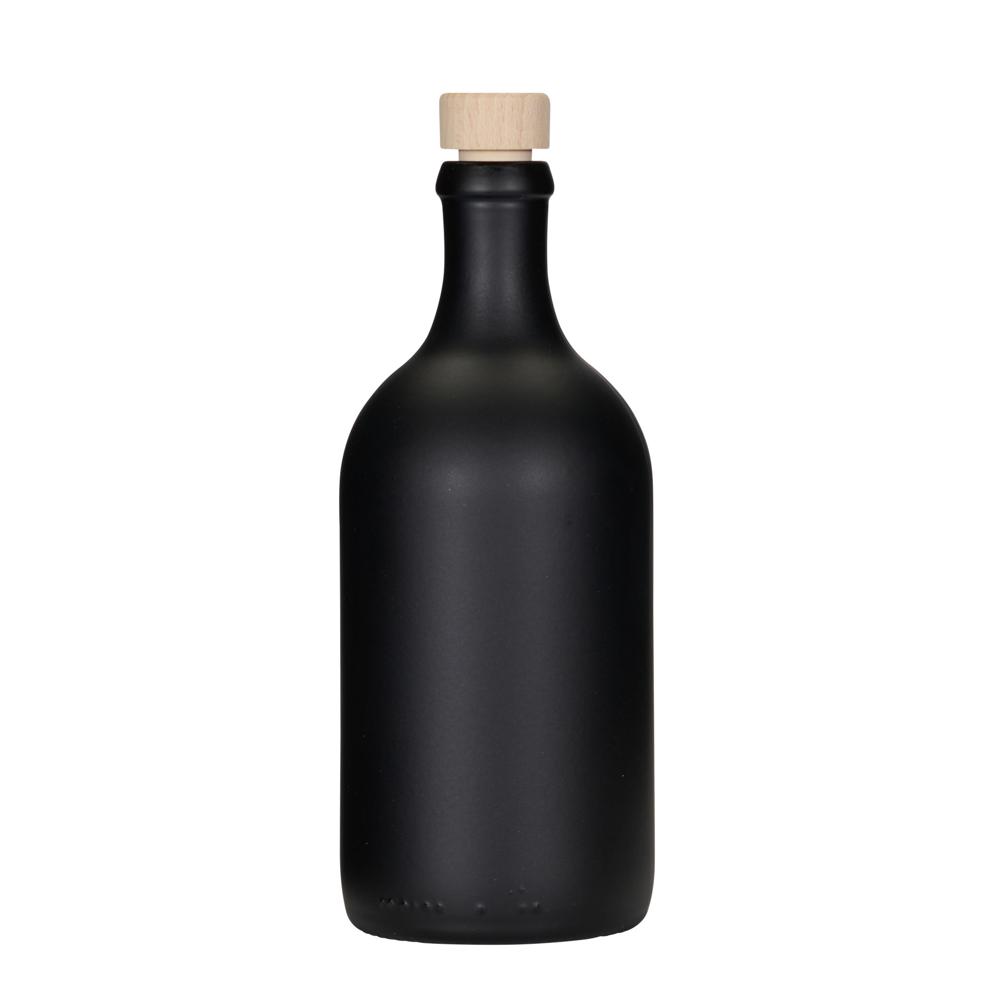 500 ml üvegpalack 'Ginevra Leggera', fekete, nyílás: parafa 500 ml üvegpalack 'Ginevra Leggera', fekete, nyílás: parafa