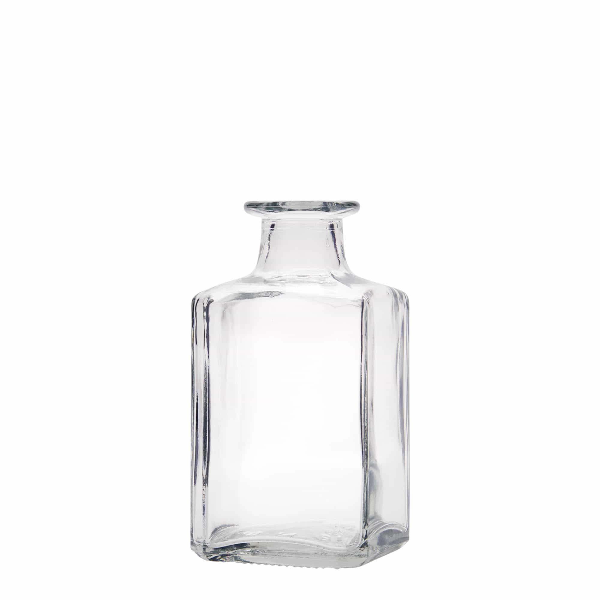 250 ml üvegpalack 'Torben', négyzet alakú, nyílás: parafa dugó 250 ml üvegpalack 'Torben', négyzet alakú, nyílás: parafa dugó