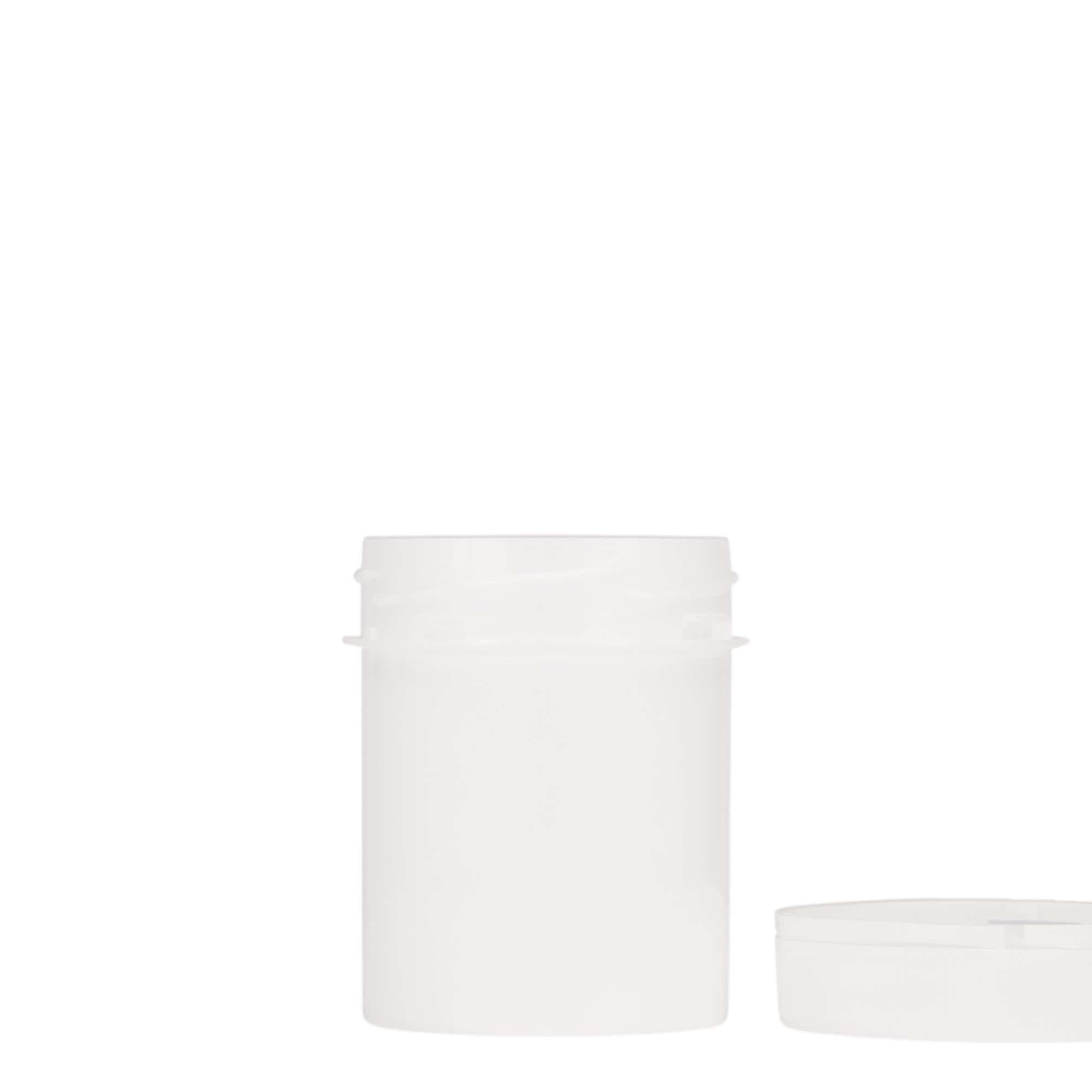 150 ml műanyag doboz 'Securilock', PP, fehér, nyílás: csavarzár