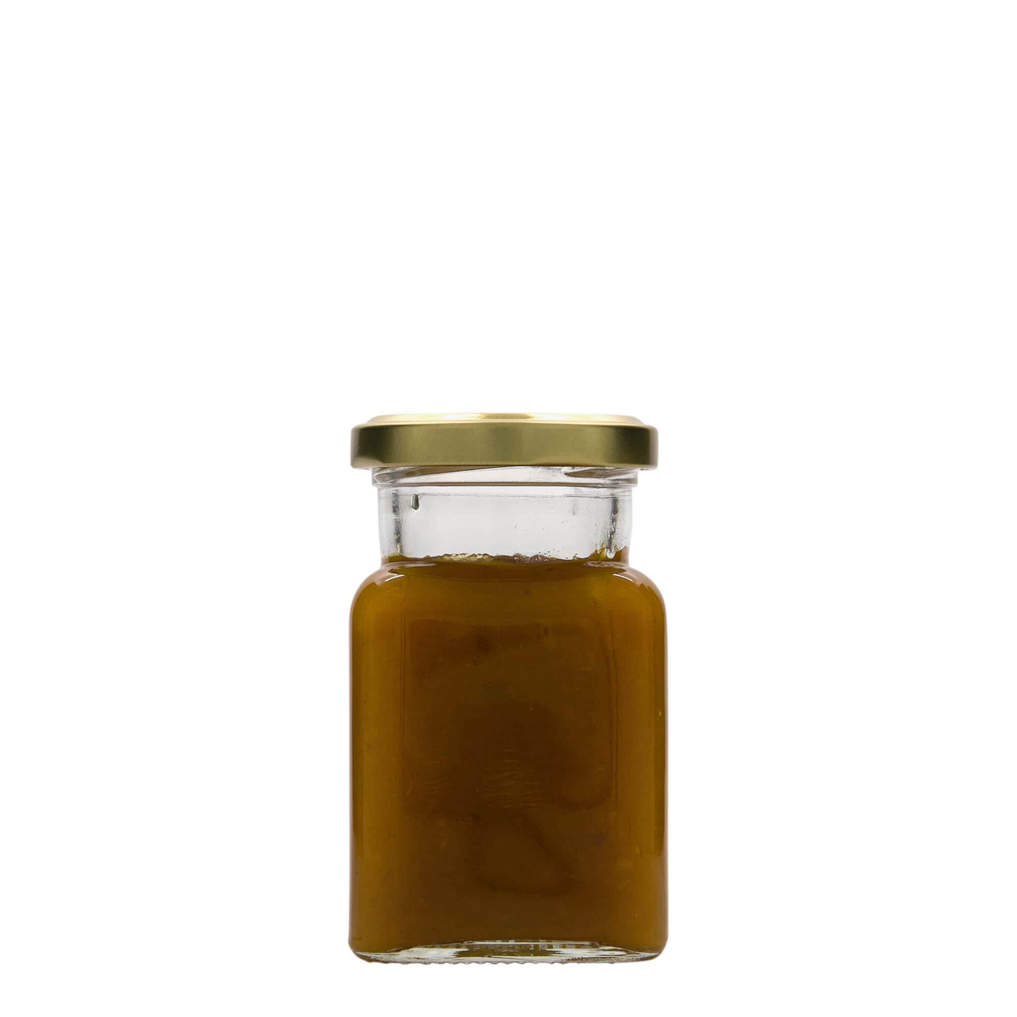 150 ml négyszögletes üveg, nyílás: Twist-Off (TO 53) 150 ml négyszögletes üveg, nyílás: Twist-Off (TO 53)