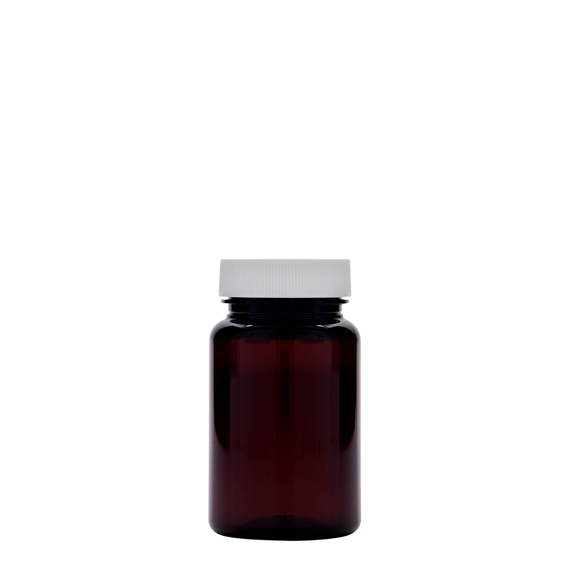 75 ml-es PET-flakon, műanyag, barna, szájnyílás: 38/400